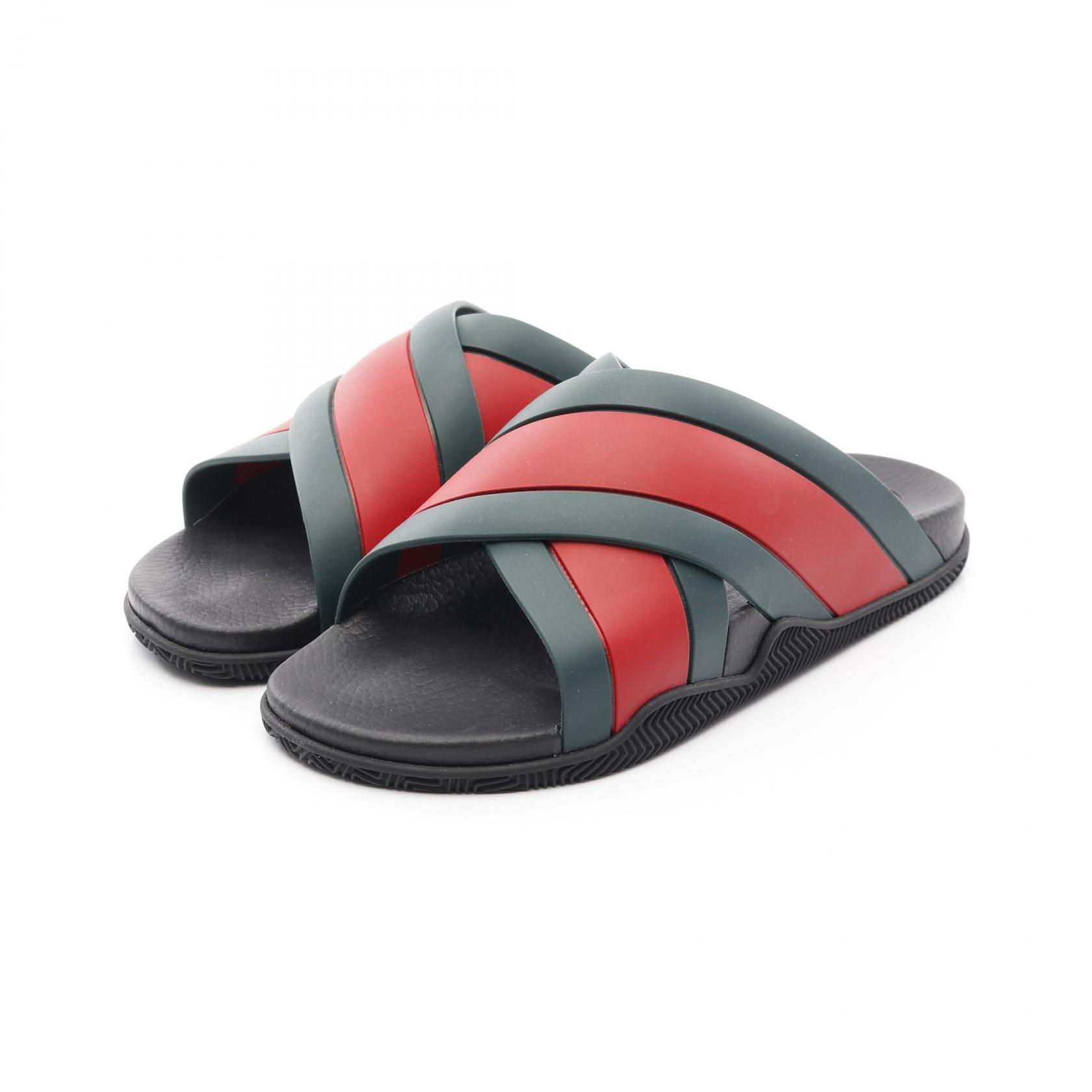 Gucci トングサンダル ブラック レッド 楽天市場】GUCCI グッチ ウェブ付き インターロッキングG トング