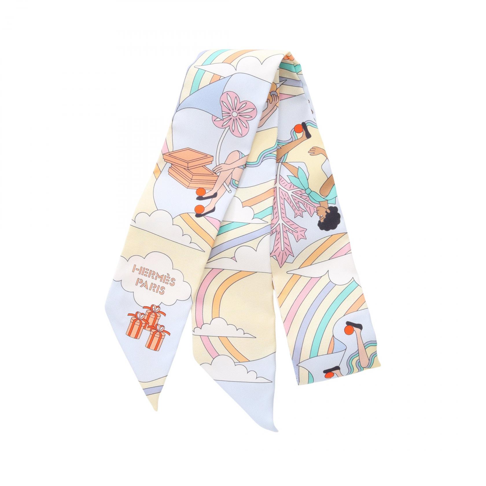 美品！HERMES ツイリー　シルク 898000002918000-7_a8191922-
