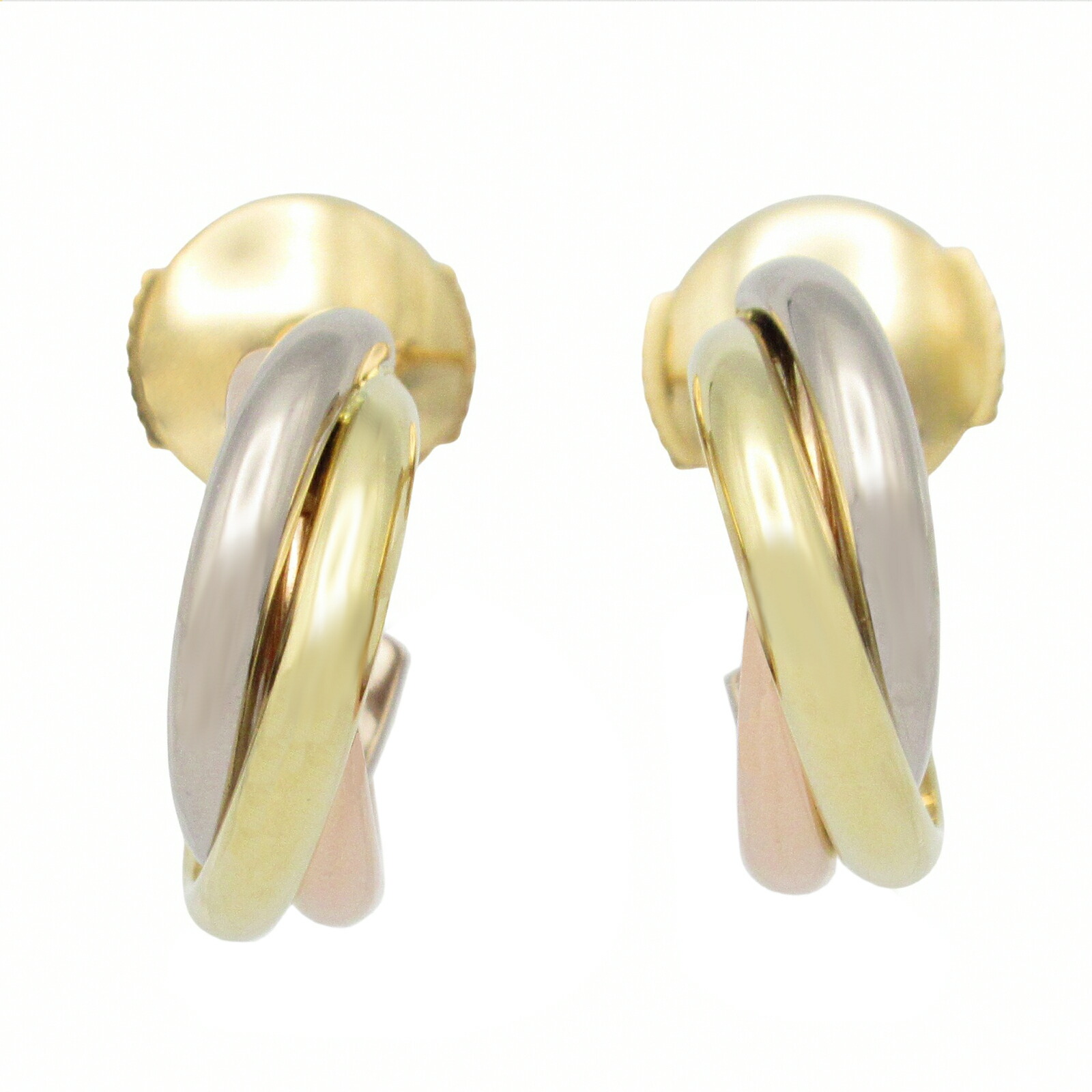 楽天市場】カルティエ トリニティピアス/片耳/キャッチ社外