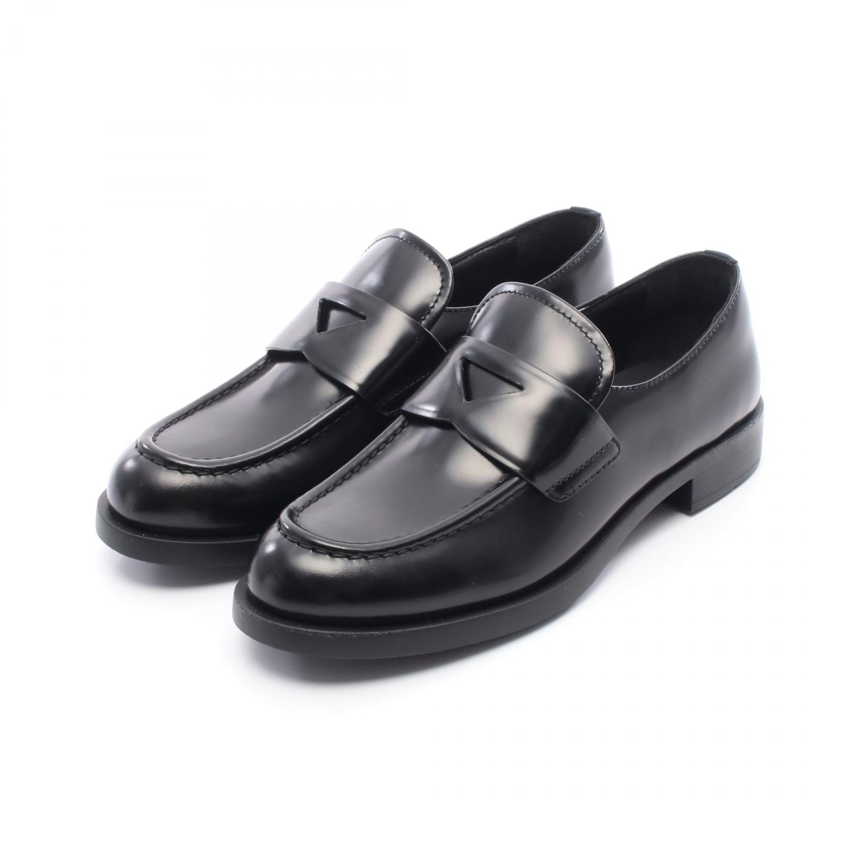 【美品】PRADA プラダ ローファー パンプス 36ハーフ PRADA プラダ 靴 ローファー レディース36ハーフ ブラック