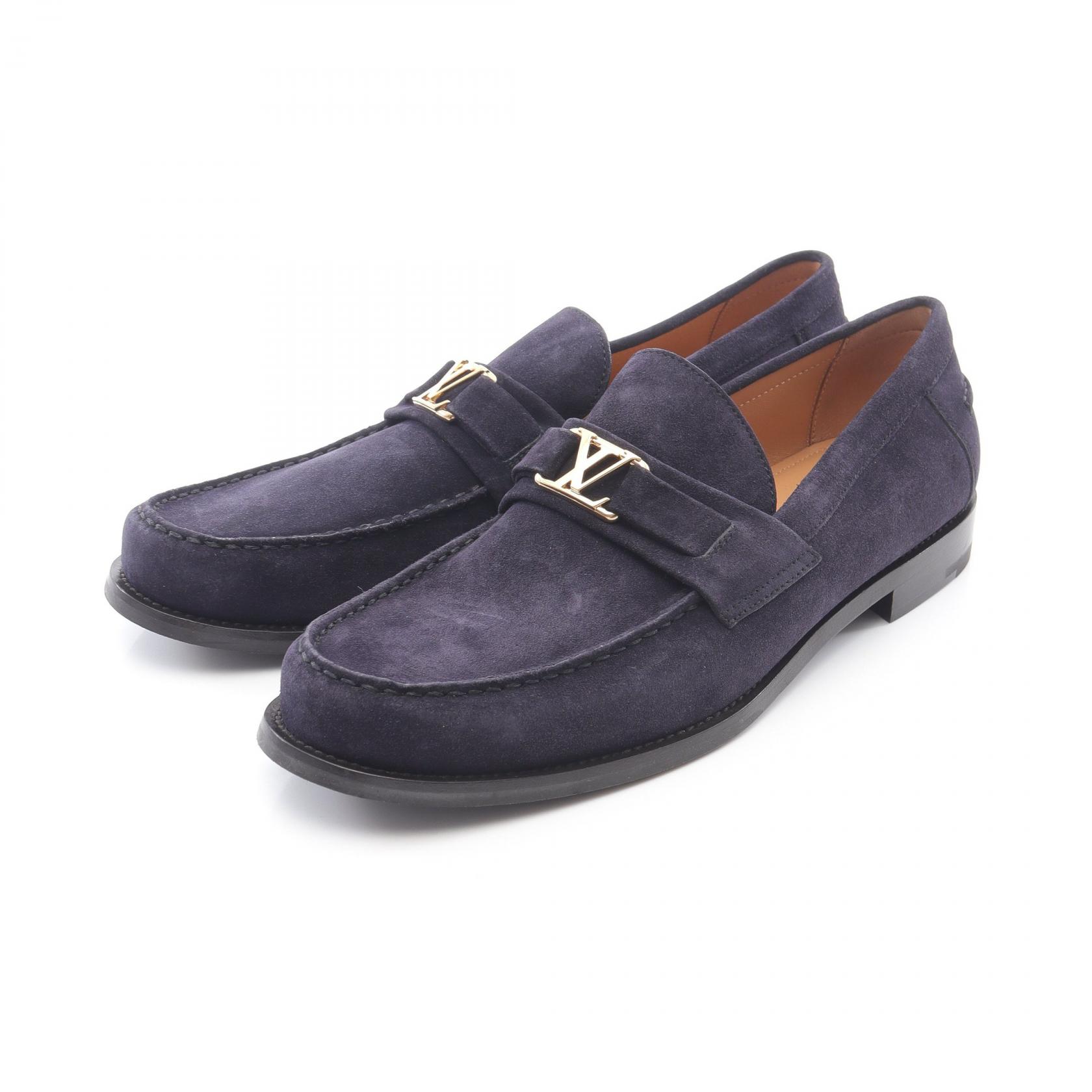 Louis Vuitton ネイビー ローファー
