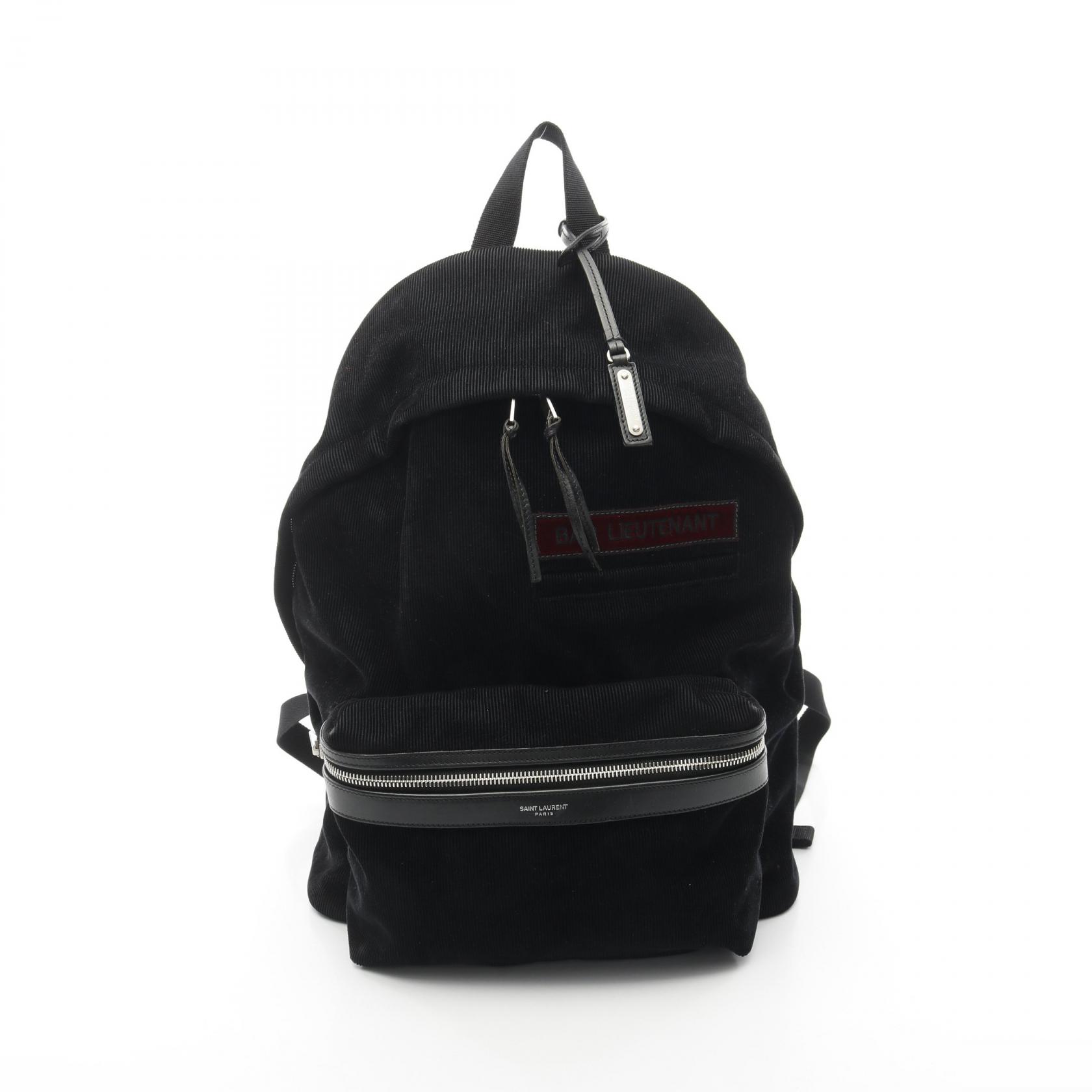 【美品】サンローラン シティ リュックサック キャンバス A4可 黒 ワッペン 楽天市場】【中古】SAINT LAURENT サンローラン シティ スター