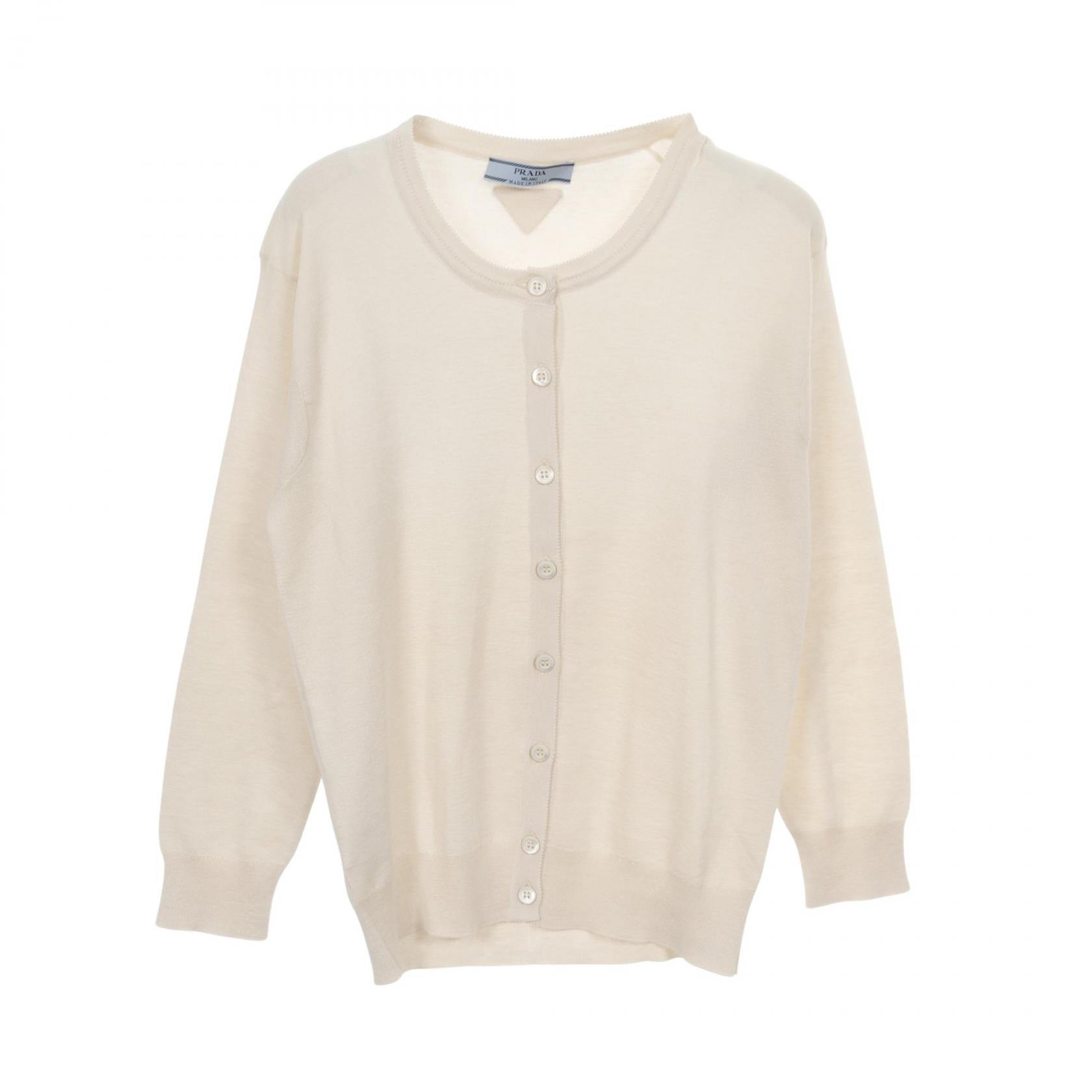 PRADA シルクカーディガン 楽天市場】プラダ PRADA シルク カーディガン シルク コットン