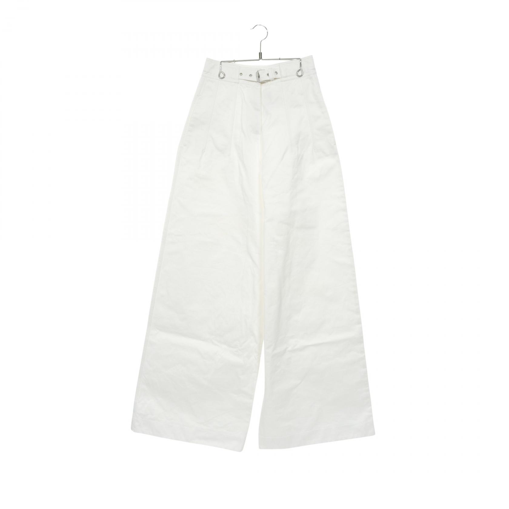 ディオール Dior パンツ 衣料品 ボトムス コットン ホワイト系 【中古】