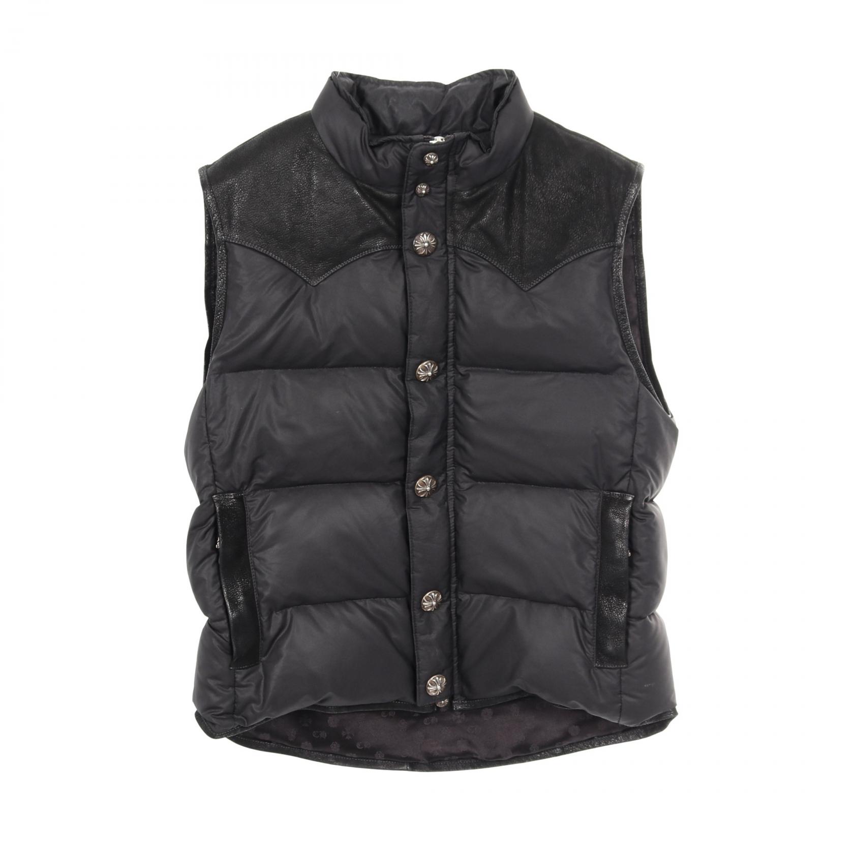 CRONOS クロノス ダウンベスト CRONOS WOMEN STAND VEST 【BLACK】