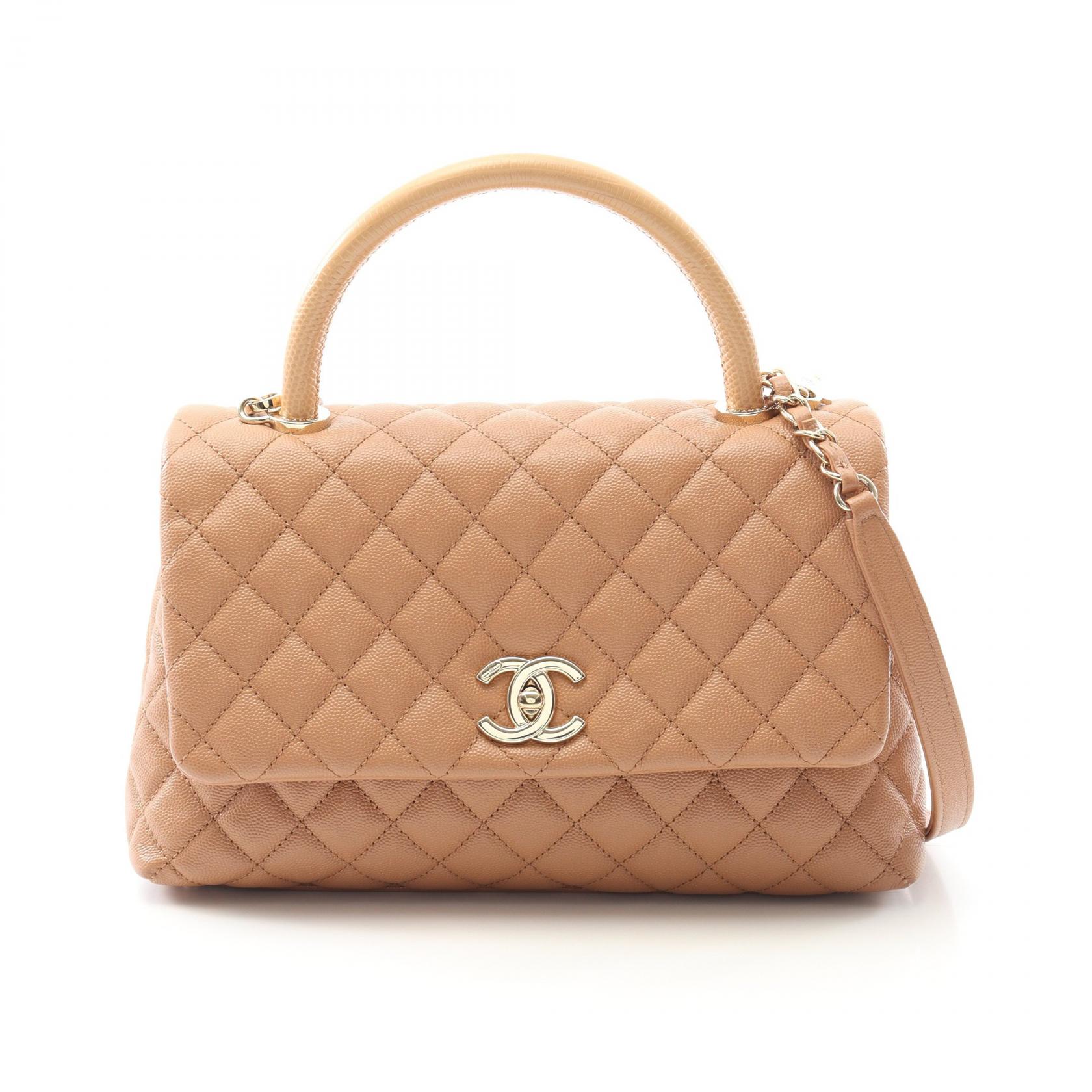 楽天市場】【新品同様】シャネル 【CHANEL】ココハンドル トップ
