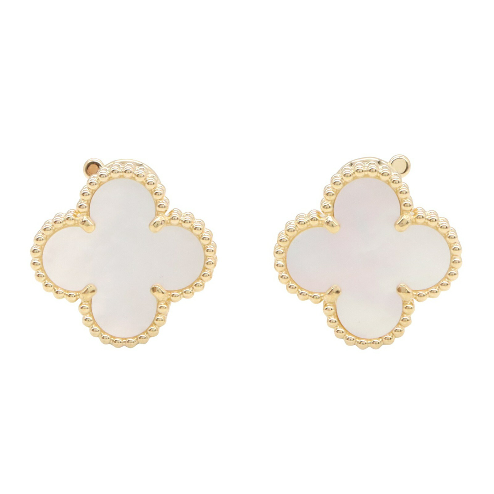 Van Cleef & Arpels　ギヨシェ　アルハンブラピアス Van Cleef & Arpels - ヴァンクリーフ＆アーペル Van Cleef