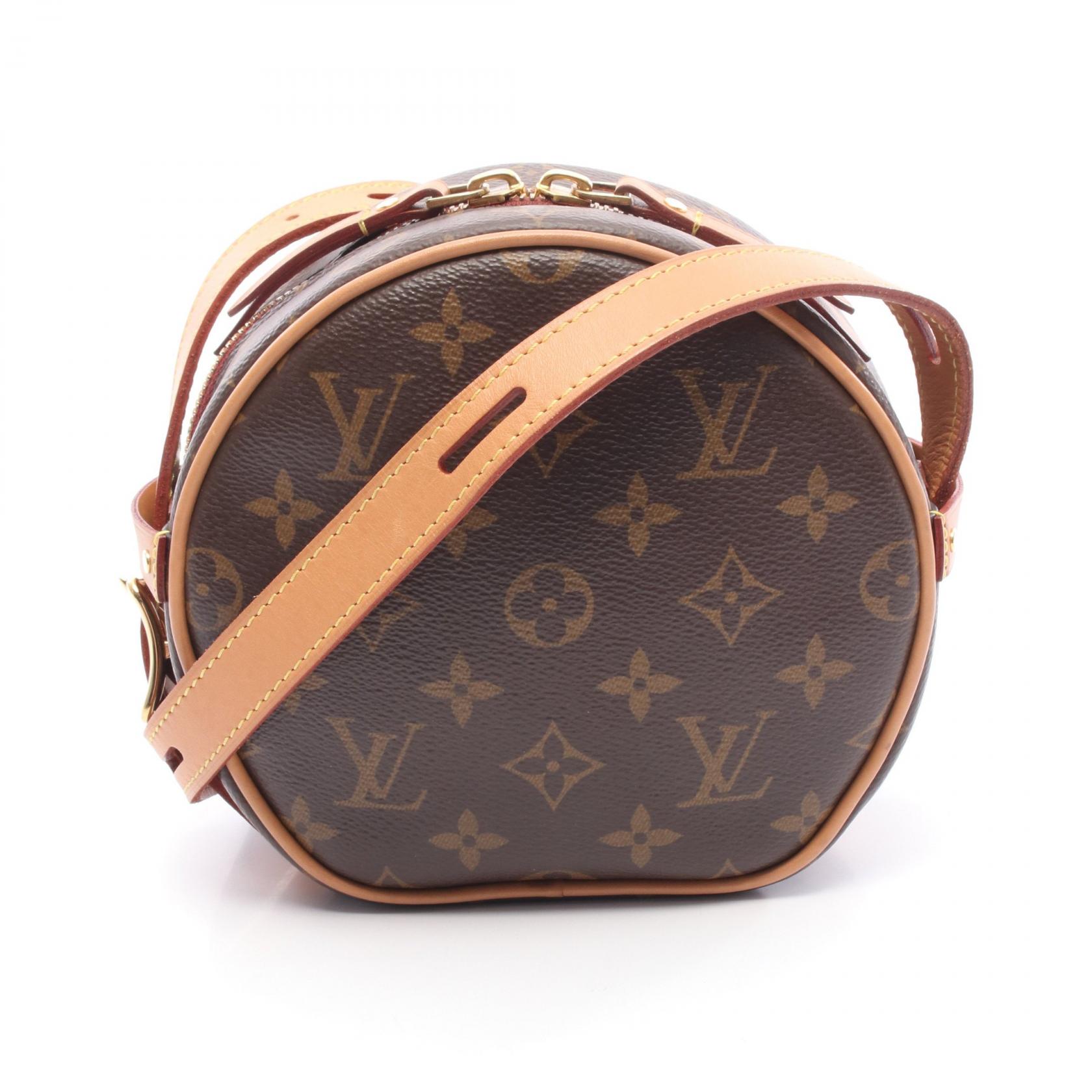 ルイ・ヴィトン LOUIS VUITTON ボワット シャポー スープル ショルダーバッグ バッグ レザー PVCコーティングキャンバス レディース ホワイト系 / ブラウン系 / マルチカラー M55653 【中古】 D (傷や汚れあり)】ルイ・ヴィトン LOUIS VUITTON ボワット シャポー