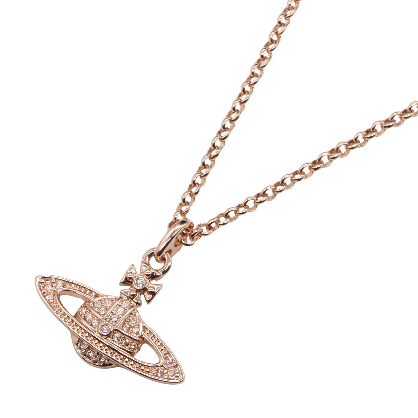 ヴィヴィアンウエストウッド Vivienne Westwood ネックレス ネックレス ジュエリー ブラス ゴールド系 ピンクゴールド 63020086/G120 【新品】