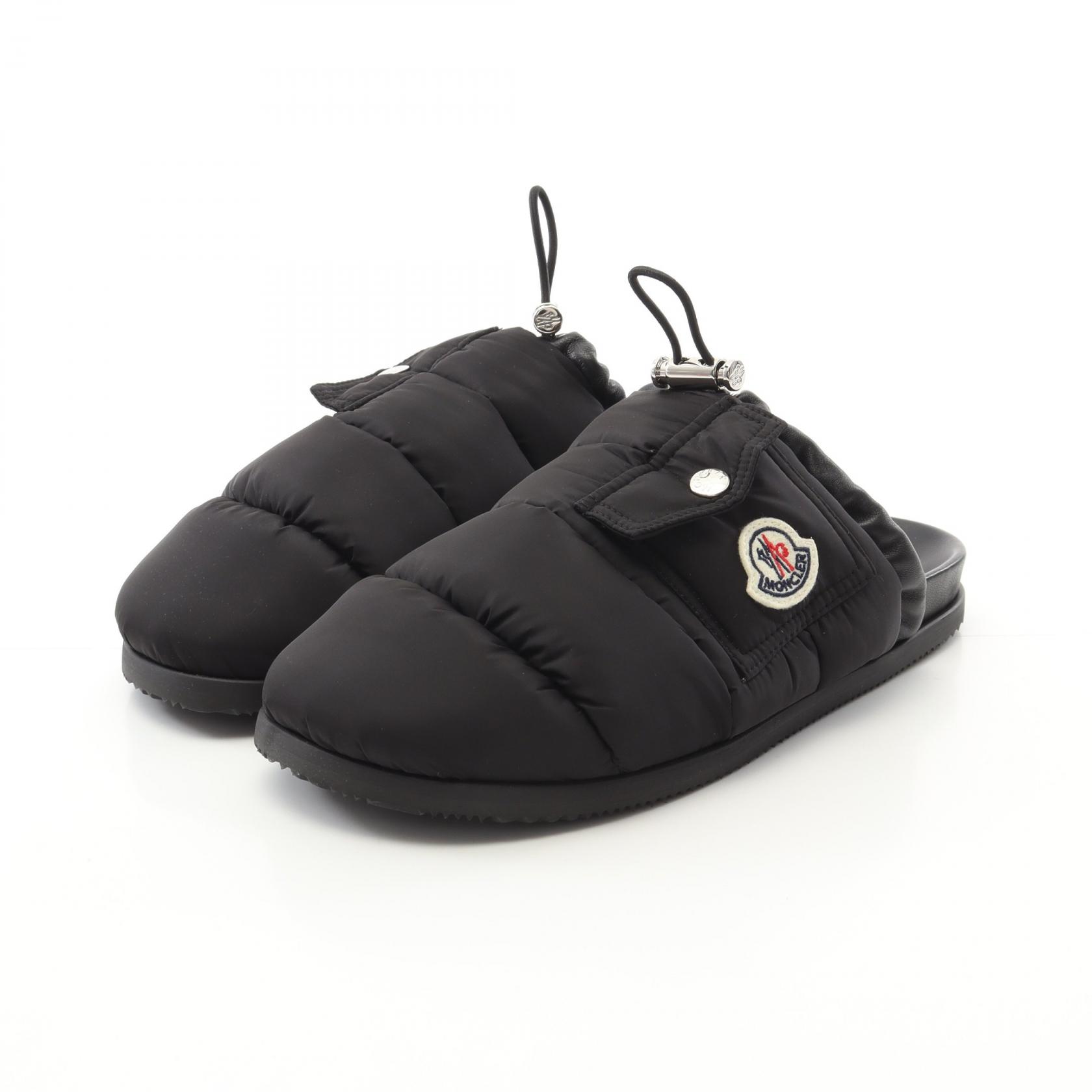 モンクレール MONCLER MON POCKET MULE サンダル 靴 ファブリック ブラック系 4M00040M508099938 【新品】