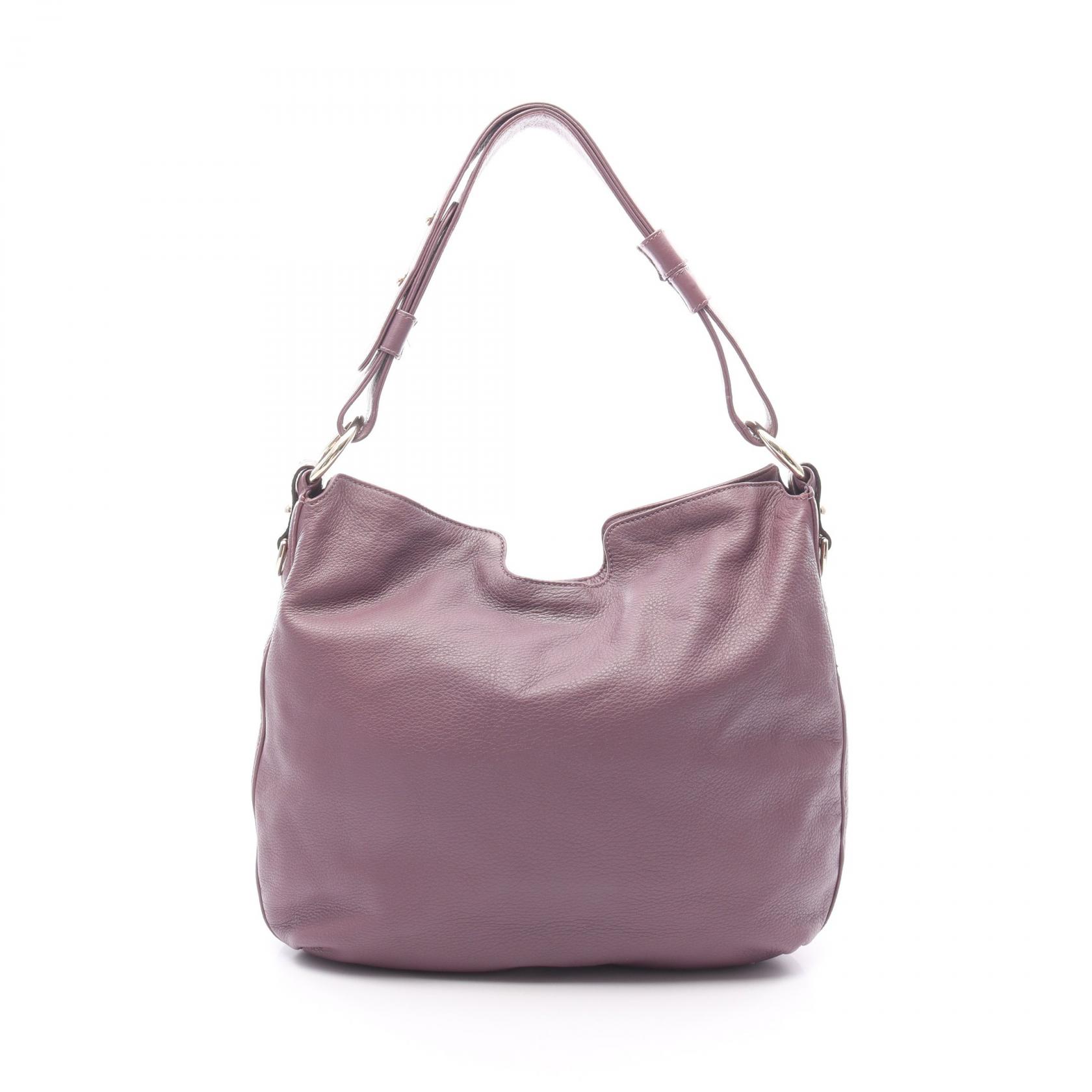 グッチ GUCCI ショルダーバッグ バッグ レザー パープル系 232931 【中古】