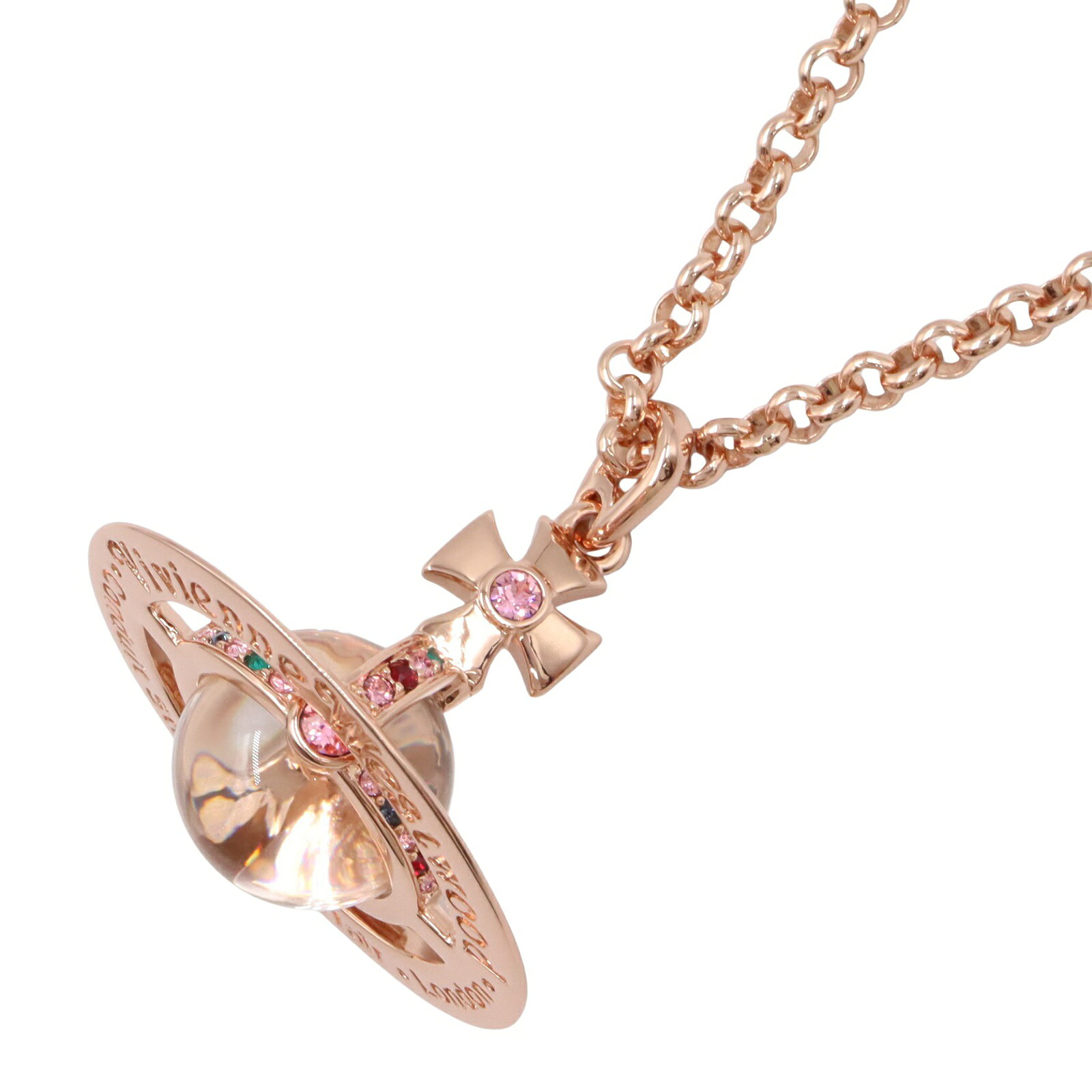 ヴィヴィアンウエストウッド Vivienne Westwood ネックレス ネックレス ジュエリー ブラス ピンクゴールド 63020096/G002 【新品】