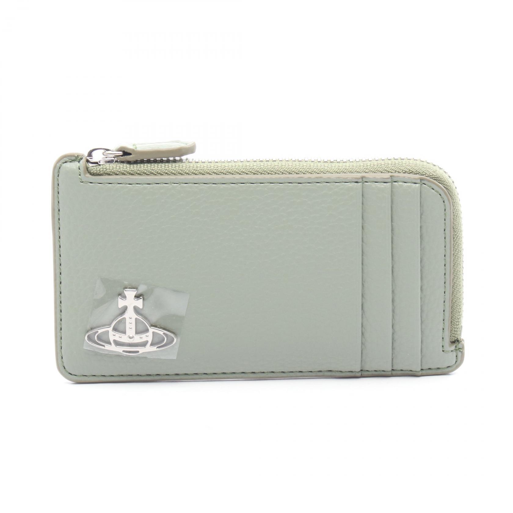 ヴィヴィアンウエストウッド Vivienne Westwood オーブ コインケース 財布 レザー グリーン系 5402000HWS000DM402 【中古】