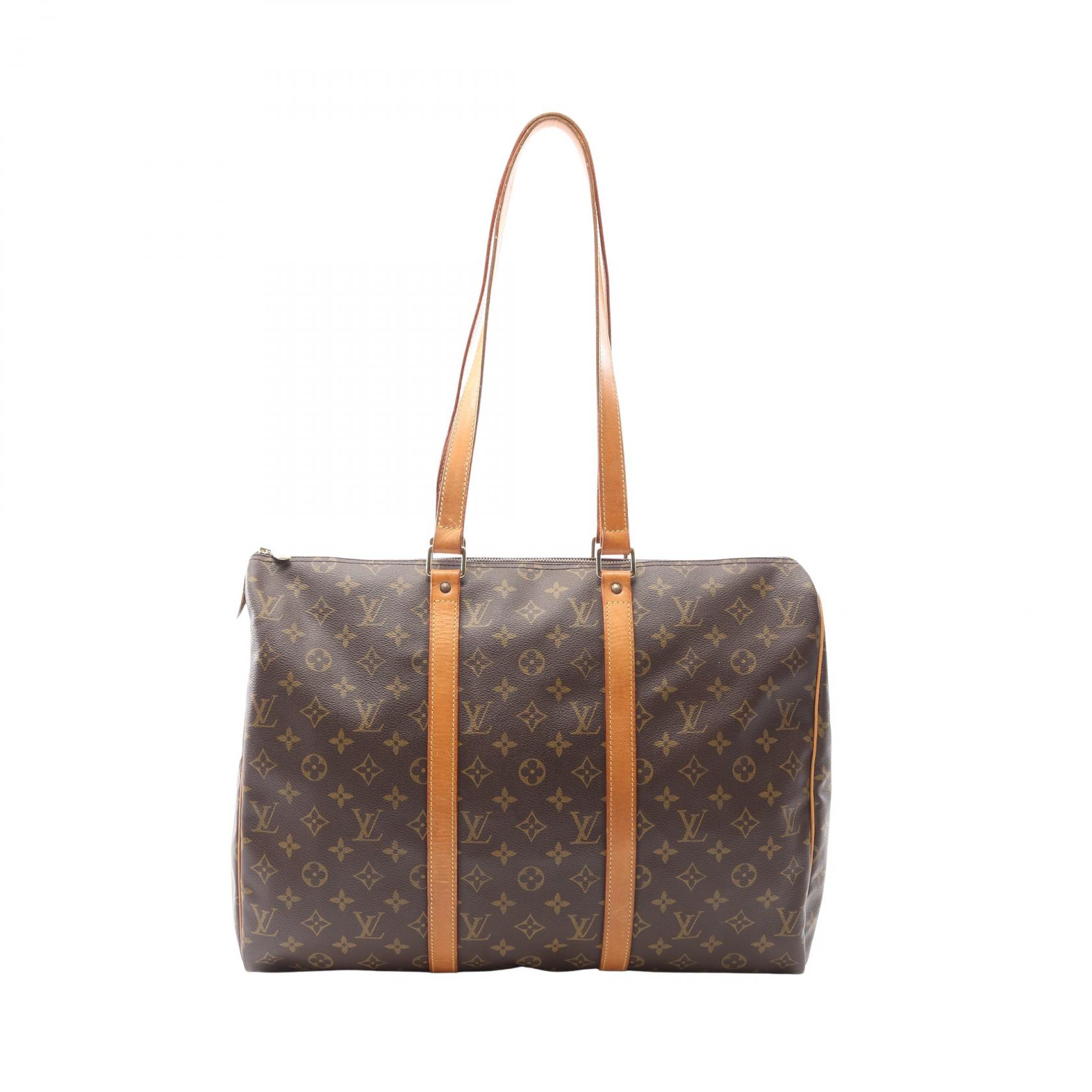 Louis Vuitton バック ルイヴィトンフラネリー45 14145 ブラウン ゴールド金具 ユニ