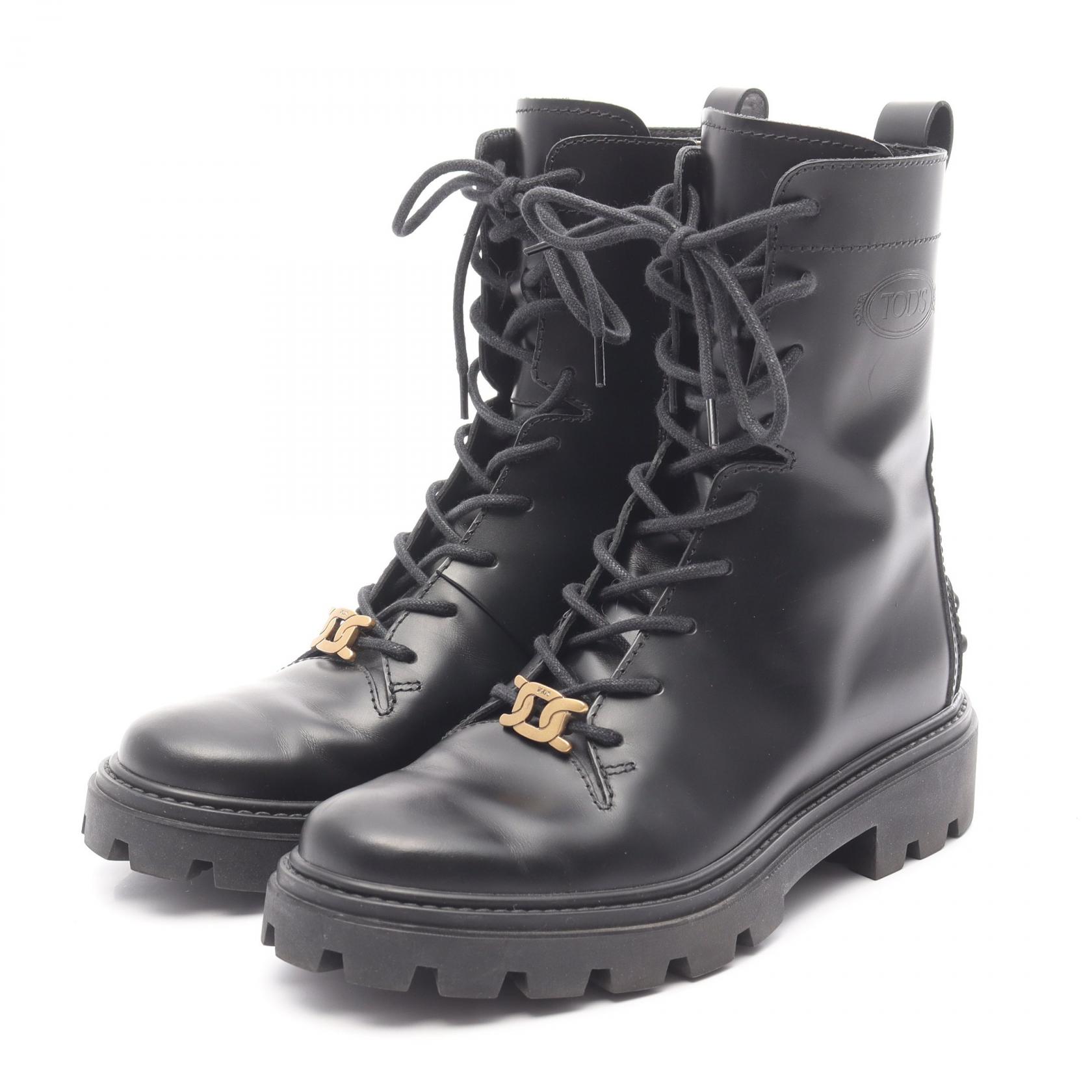 楽天市場】トッズ TODS アンクルブーツ ブラック レディース