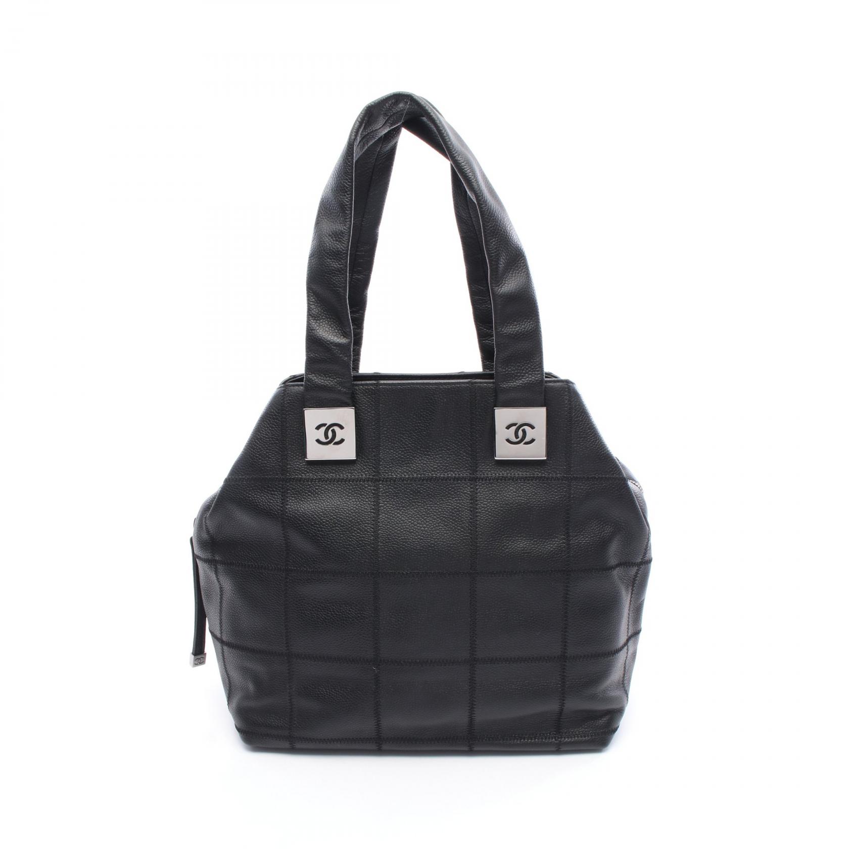 楽天市場】CHANEL シャネル チョコバー ココマーク ハンドバッグ 筒型