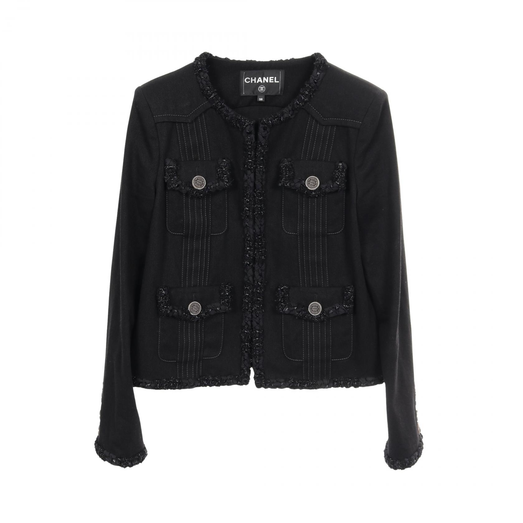 楽天市場】CHANEL(シャネル) No.5 ボタン ブルゾン アウター P70