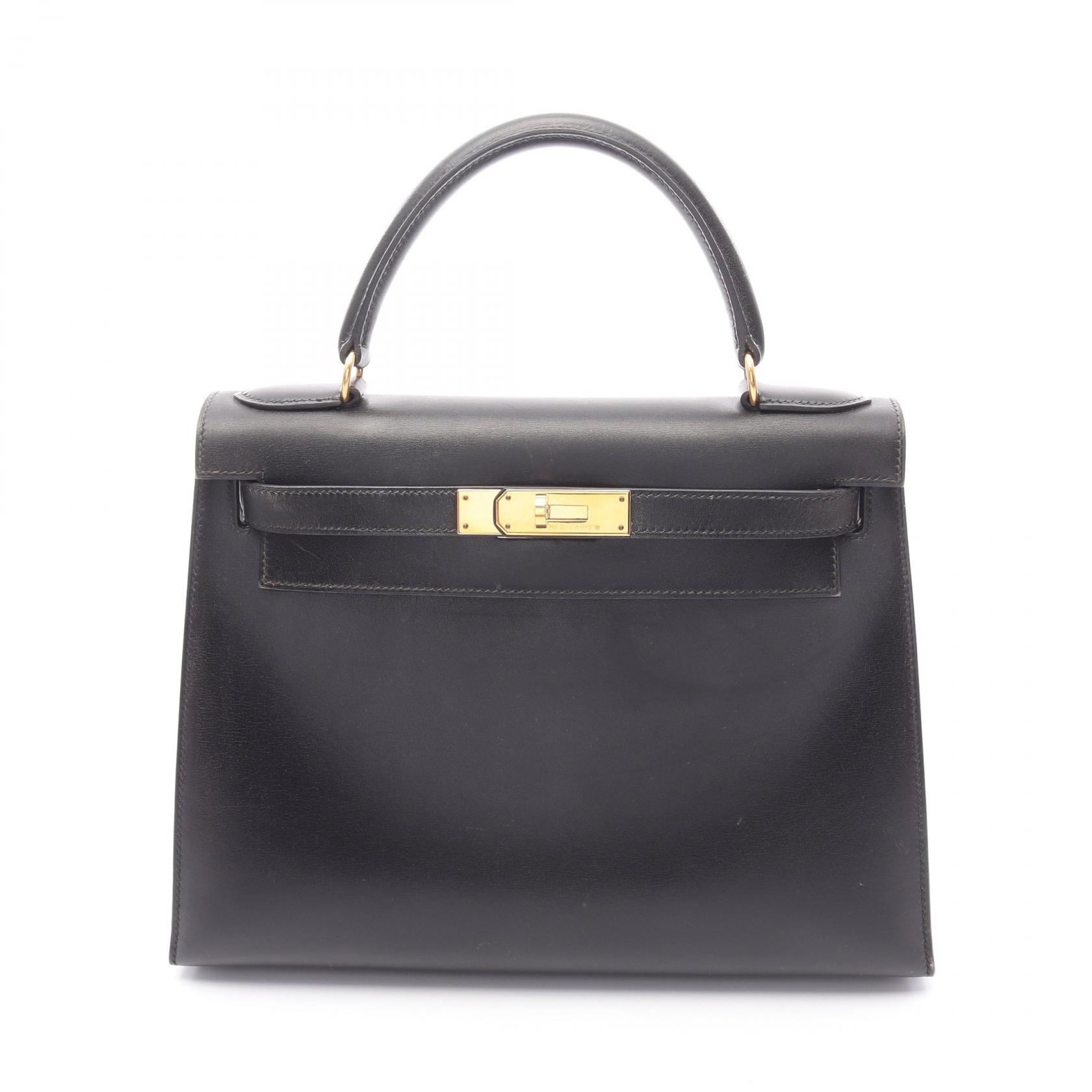 楽天市場】美品 エルメス ケリー28 外縫い 京刺繍 着物 ボックス