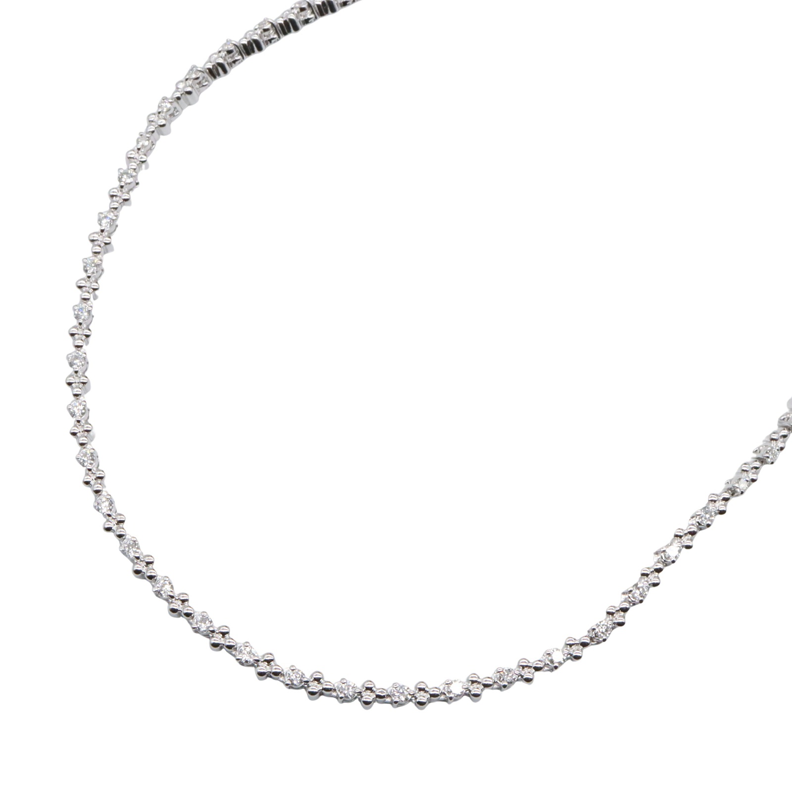 楽天市場】TASAKI【田崎/タサキ】K18WG ダイヤモンドネックレス