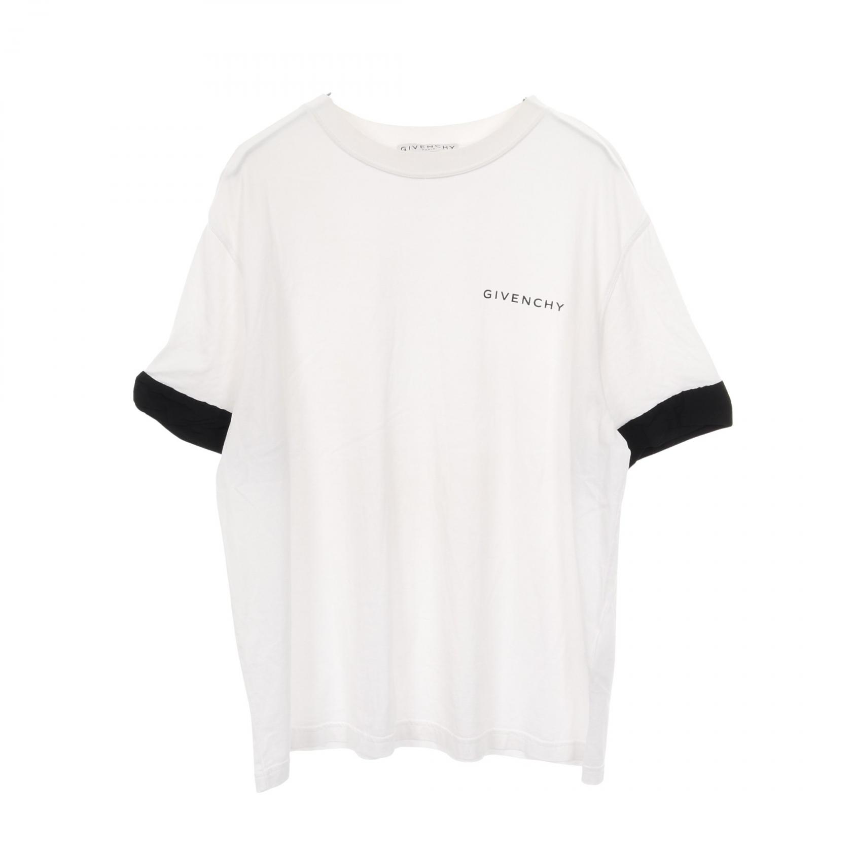 ジバンシィ GIVENCHY カットソー 衣料品 トップス コットン ホワイト系 / ブラック系 【中古】