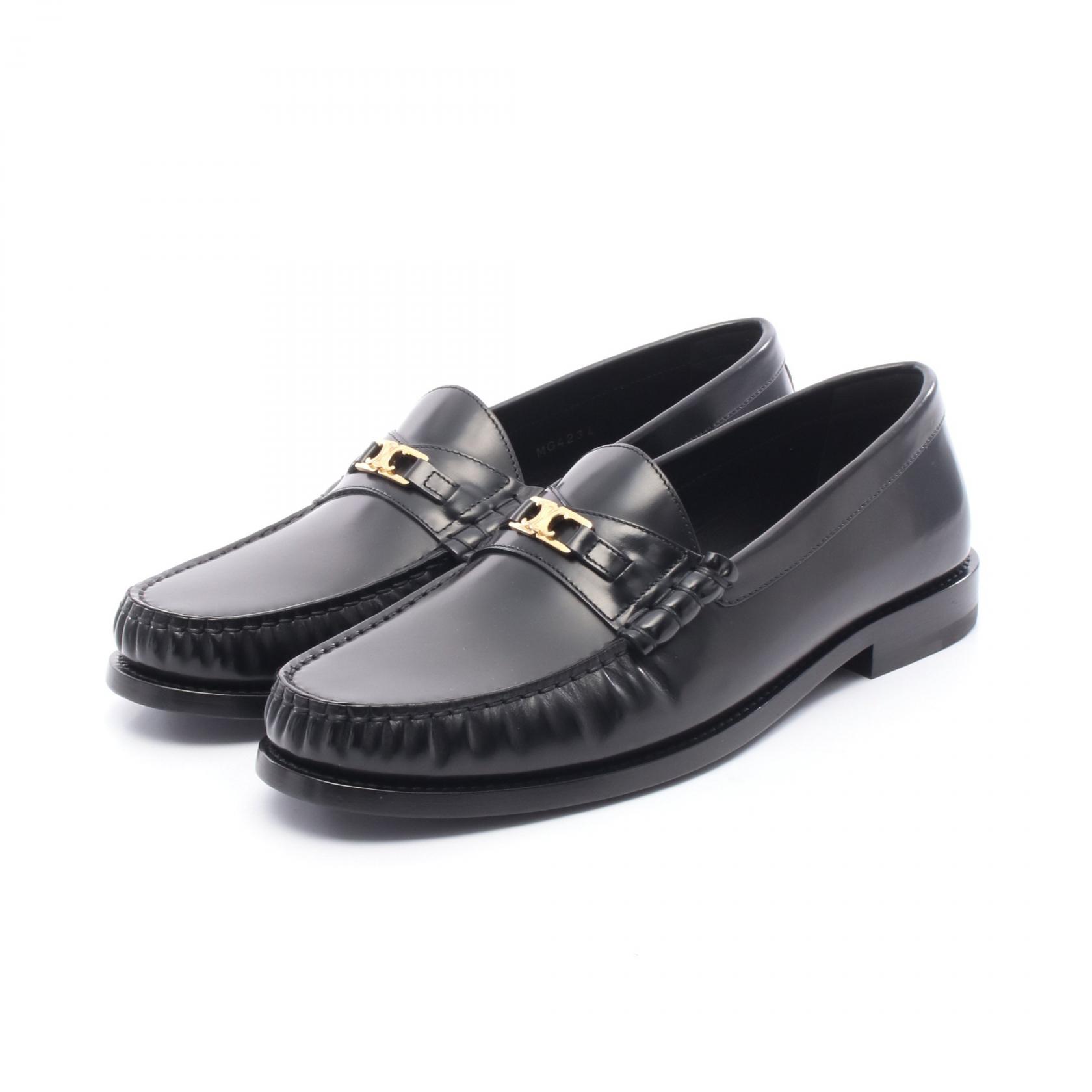 美品　セリーヌ　ドライビングシューズ　レザー　ブラウン　トリオンフ　35 超希少 日本未入荷】Celine Triomphe Rangers Derby Punching (CELINE