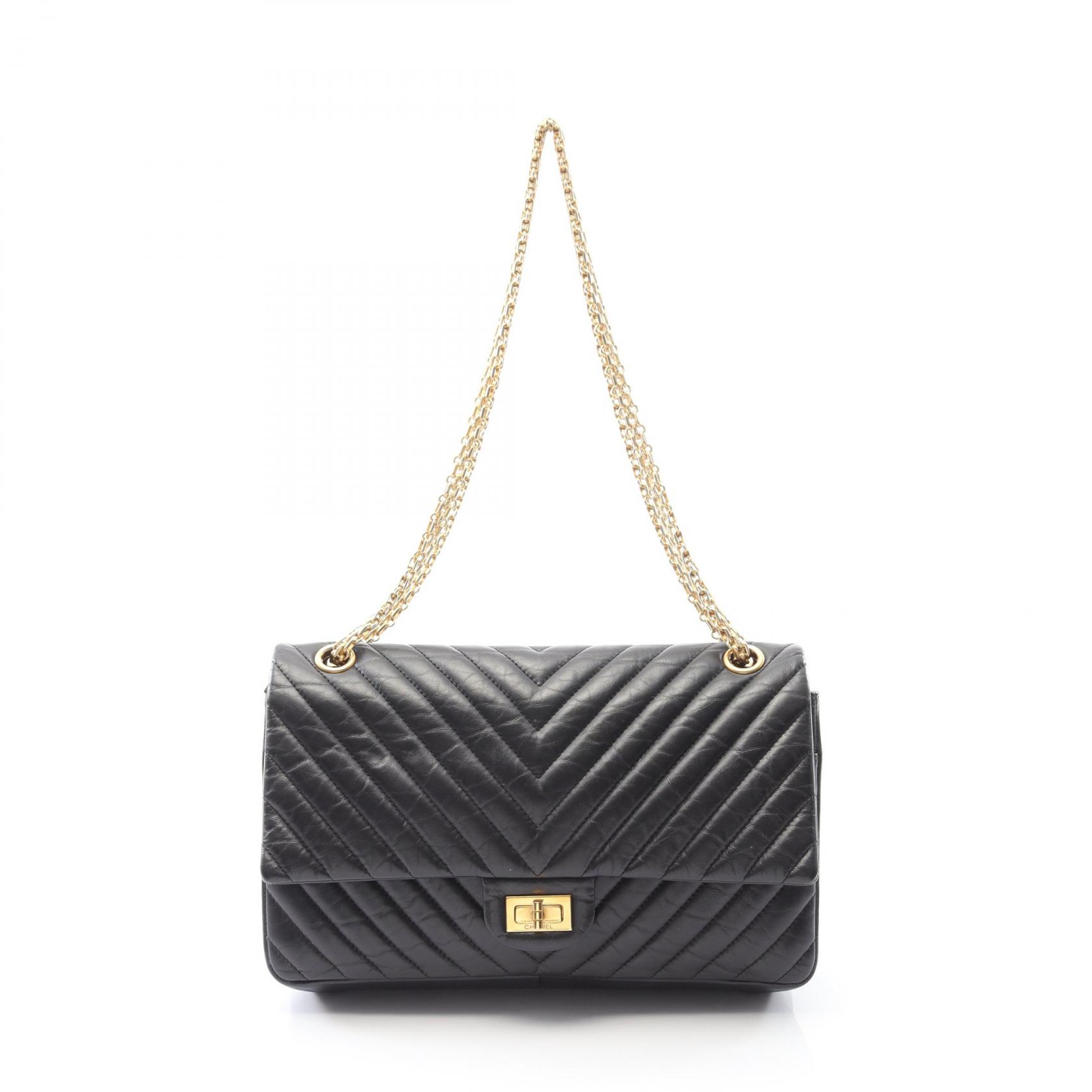 楽天市場】【美品】シャネル 【CHANEL】 シェブロン フラップバッグ