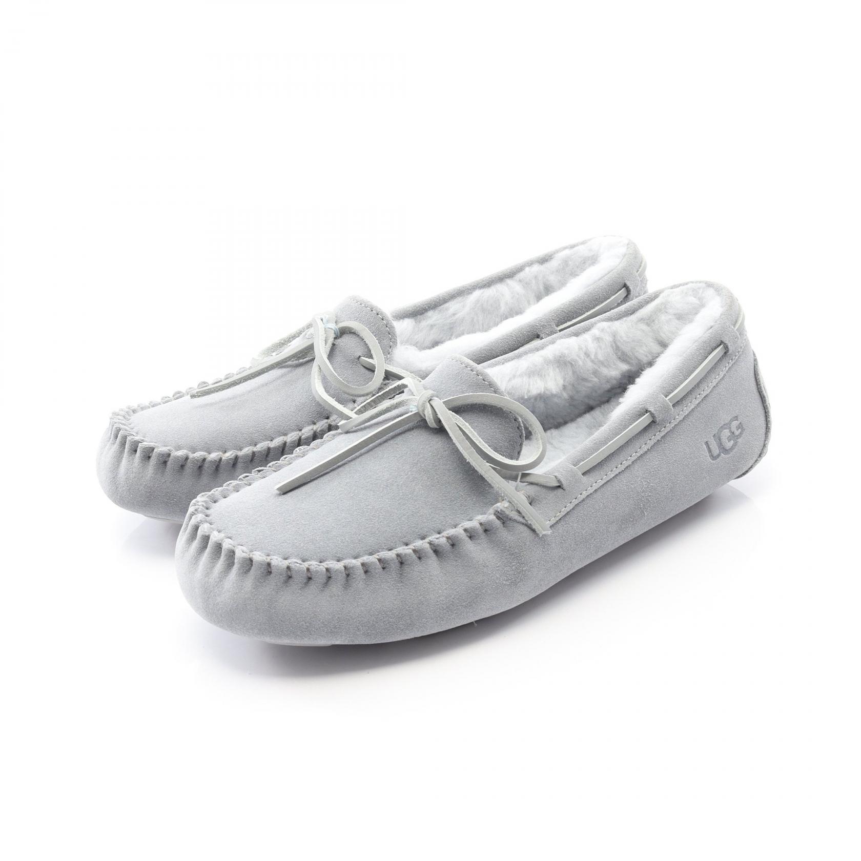楽天市場】UGG アグ ムートン モカシン DAKOTA グレー size23cm
