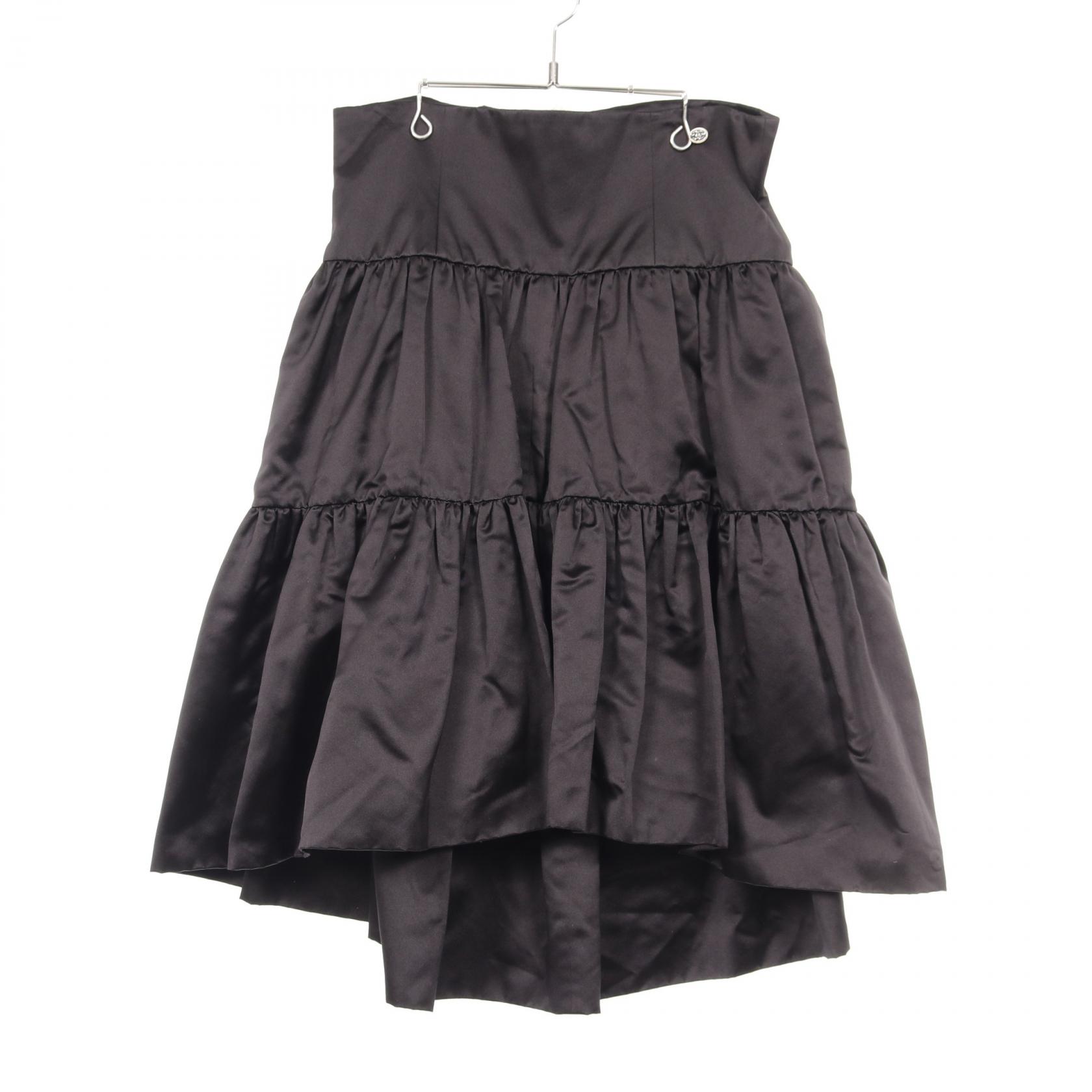 楽天市場】【シャネル】Chanel シルク リボン レイヤード スカート 花