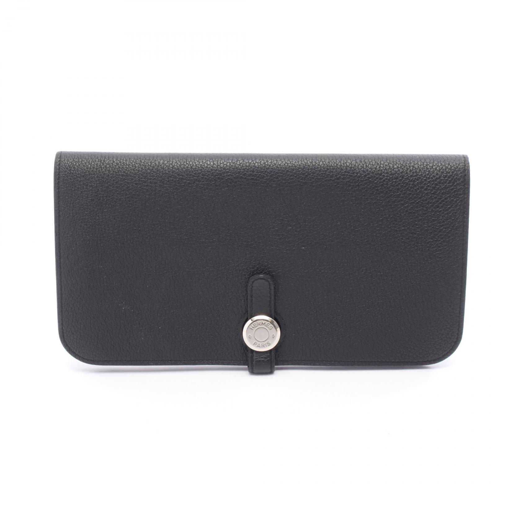 楽天市場】【財布】HERMES エルメス ドゴンロング 2つ折長財布 トゴ