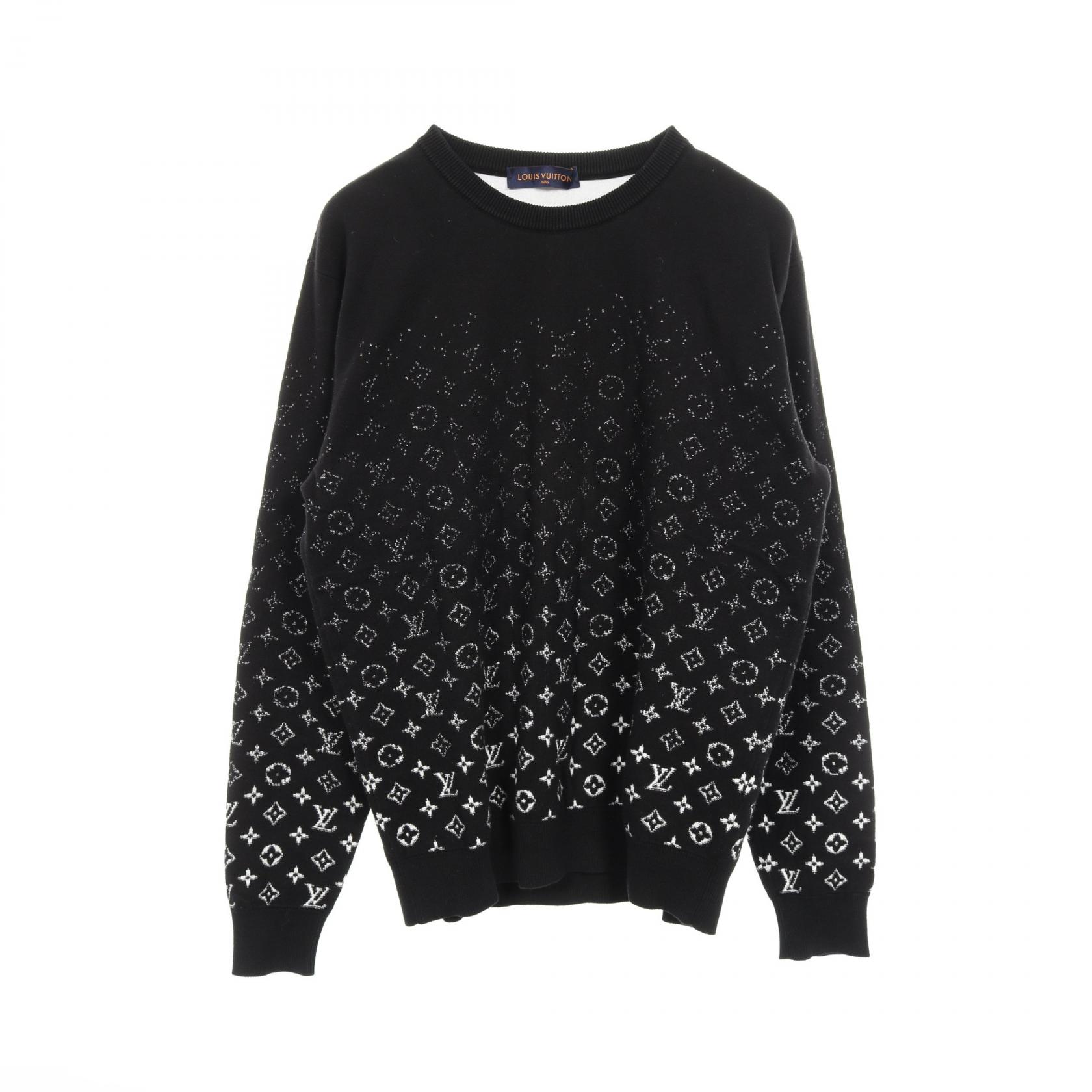 Louis Vuitton 黒　長袖セーター　アームホール付 2107601102497_1.jpg