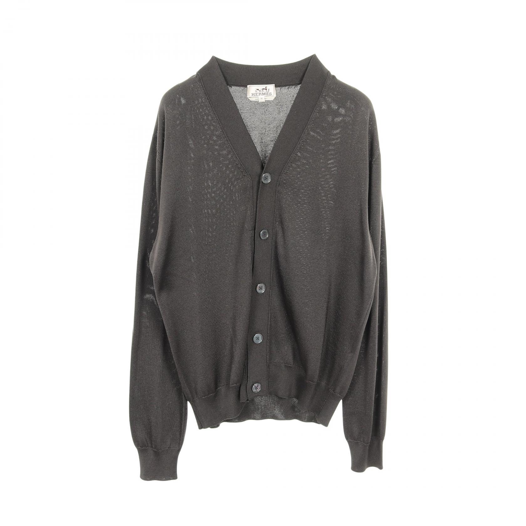 楽天市場】【アパレル】HERMES エルメス カーディガン シルク100
