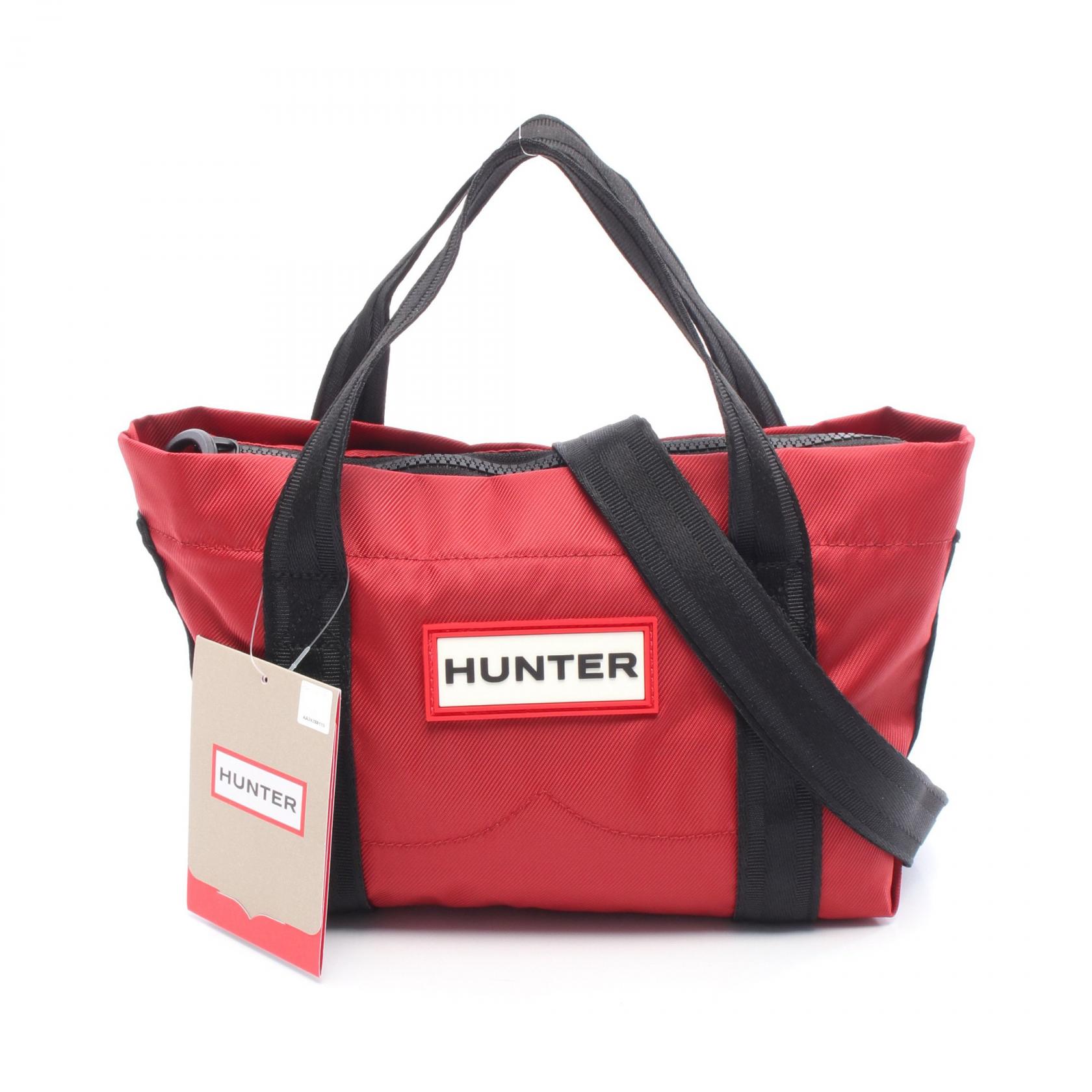ハンター HUNTER ORIGINAL ESSENTIAL MINI TOTE トートバッグ バッグ ナイロン レッド系 / ブラック系 UBS7112KBM-MLR 【新品】