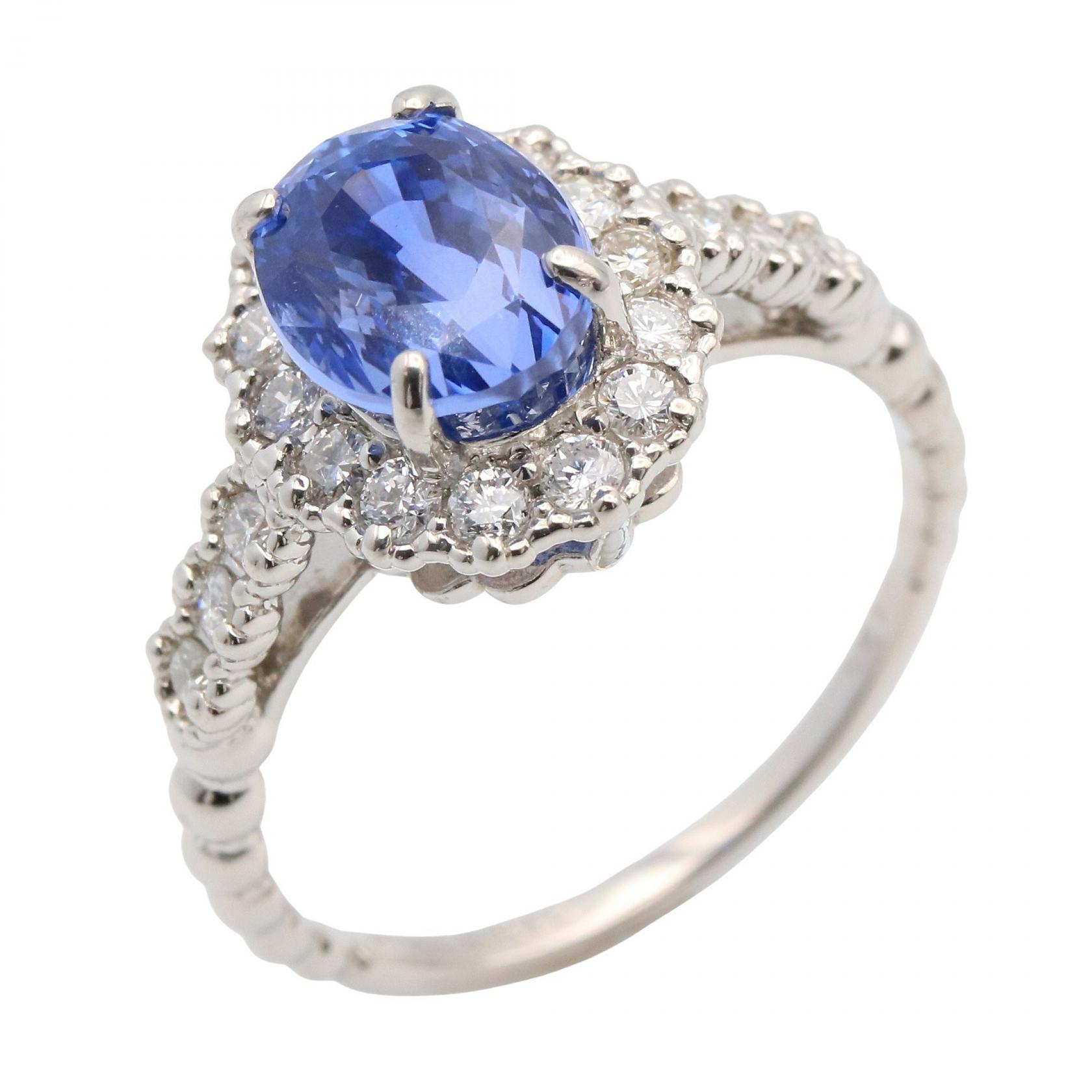 サファイア　フルエタニティリング　15号 楽天市場】K18WG サファイア付フルエタニティリング S1.85ct 約2.4g/約