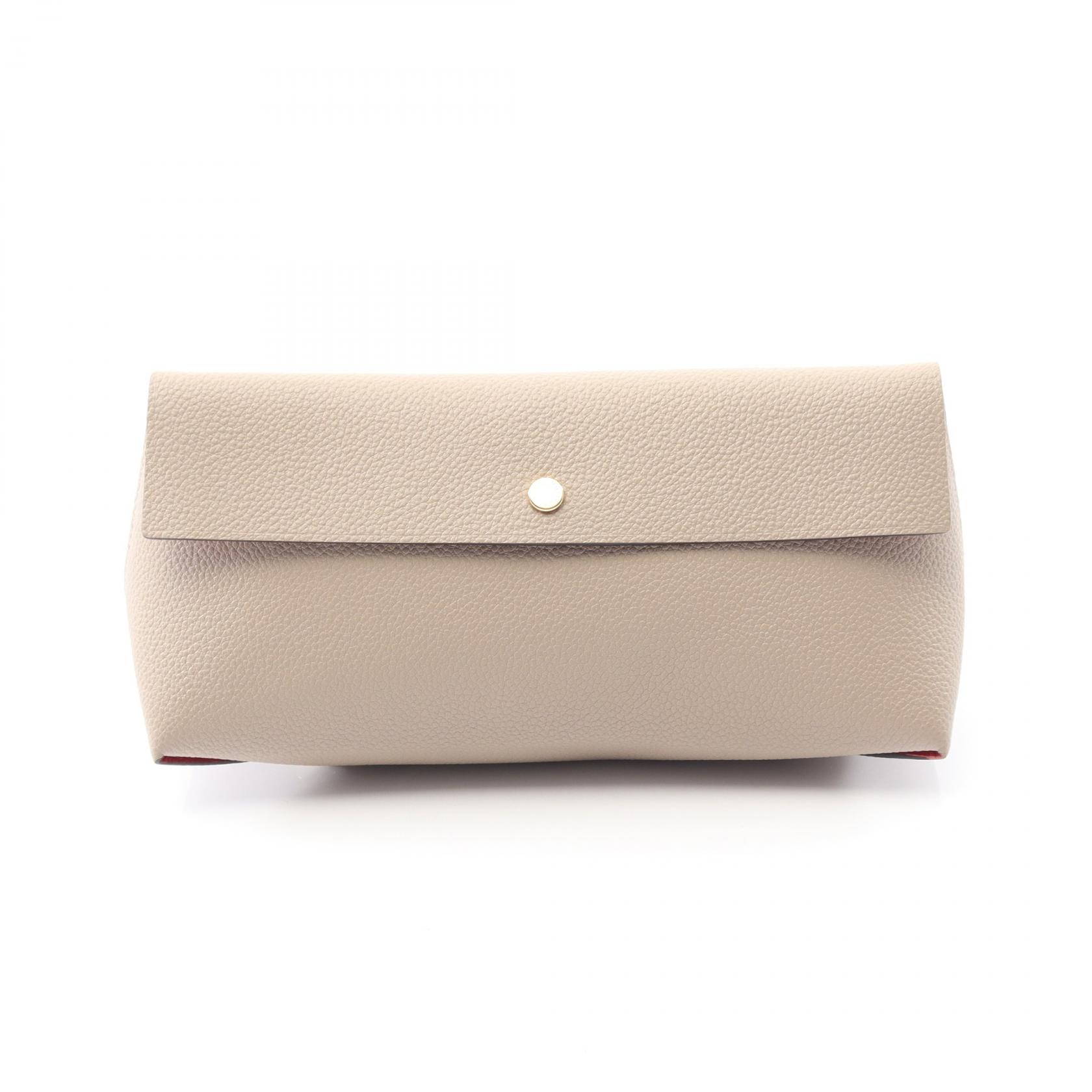 ルイ・ヴィトン LOUIS VUITTON ポシェット リヴェットGM ポーチ バッグ レザー トリヨンレザー ベージュ系 M61477 【中古】