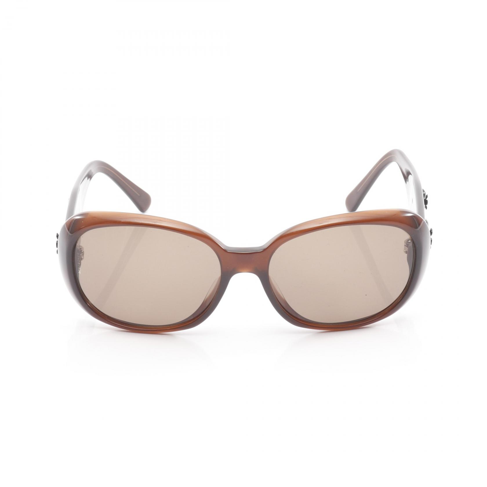 楽天市場】CHANEL シャネル カメリア ココマーク サングラス スモーク