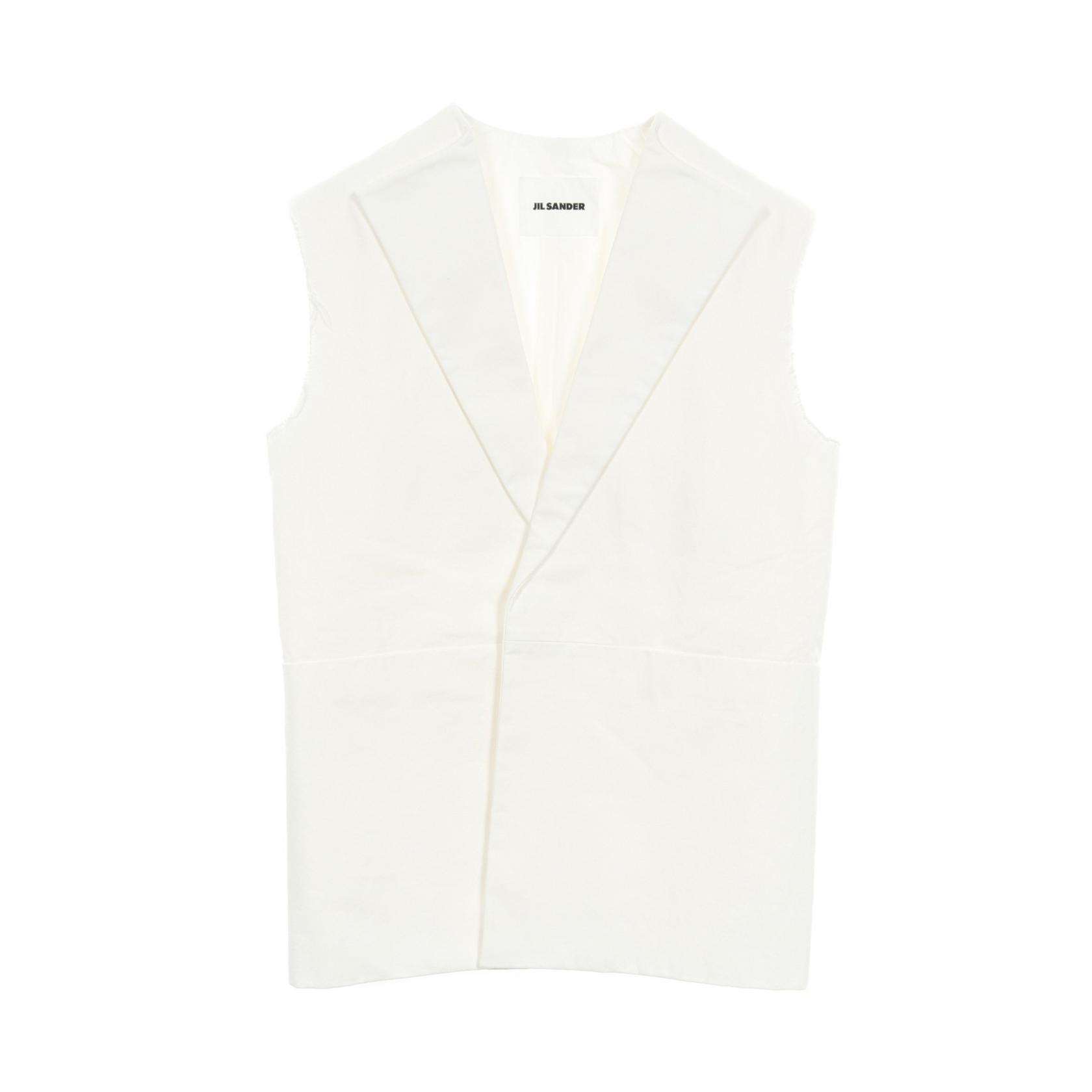 ジルサンダー JIL SANDER ベスト 衣料品 トップス コットン レディース ホワイト系 J03BN0110 【中古】 楽天市場】≪5％OFFクーポン対象＆まとめ買い10%OFF≫ジルサンダー JIL