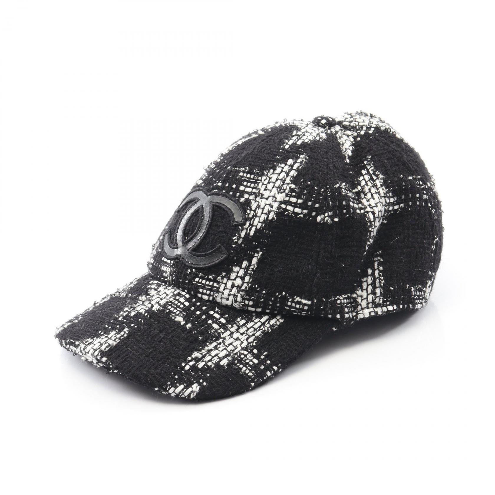 楽天市場】シャネル 帽子 キャップ （M） ココマーク ツイードキャップ