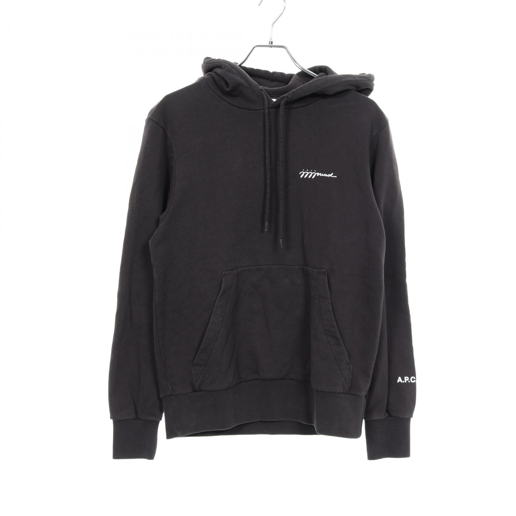 アーペーセー A.P.C. A.P.C. × JJJJOUND パーカー 衣料品 トップス コットン ブラック系 【中古】 8,250円