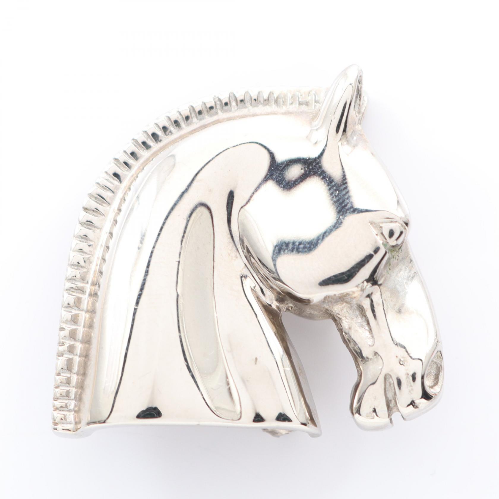 楽天市場】【緑屋質屋】エルメス ホース(馬) ブローチ【中古】 : 質 緑屋