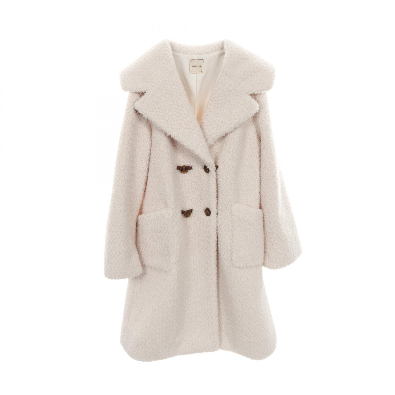 美品✨26万 フォクシー DAISY LIN カシミヤ100%ラッフルコート 楽天市場】DAISY LIN コート テディテディロング 07028