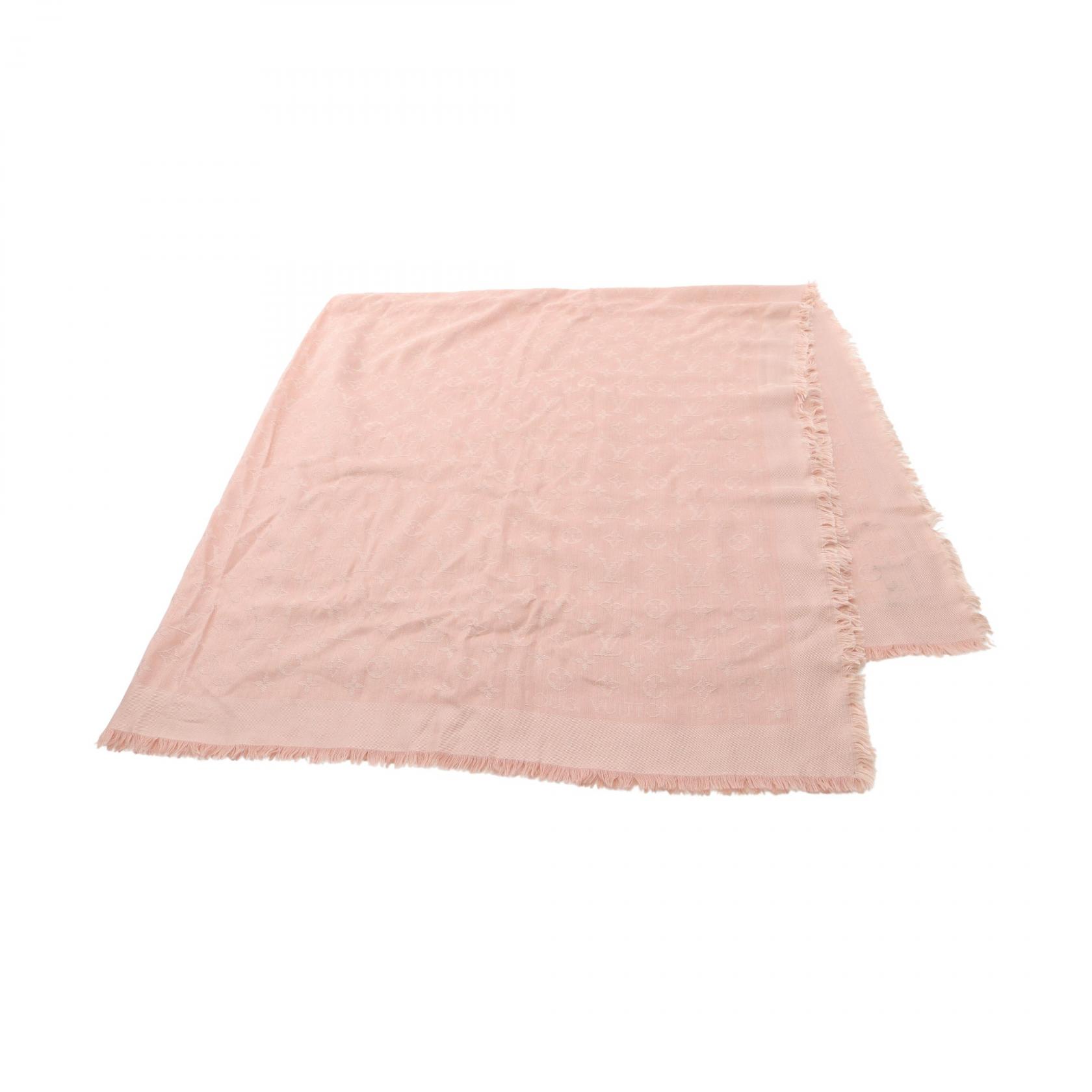 楽天市場】LOUIS VUITTON ショール・モノグラム M72046 シルク60