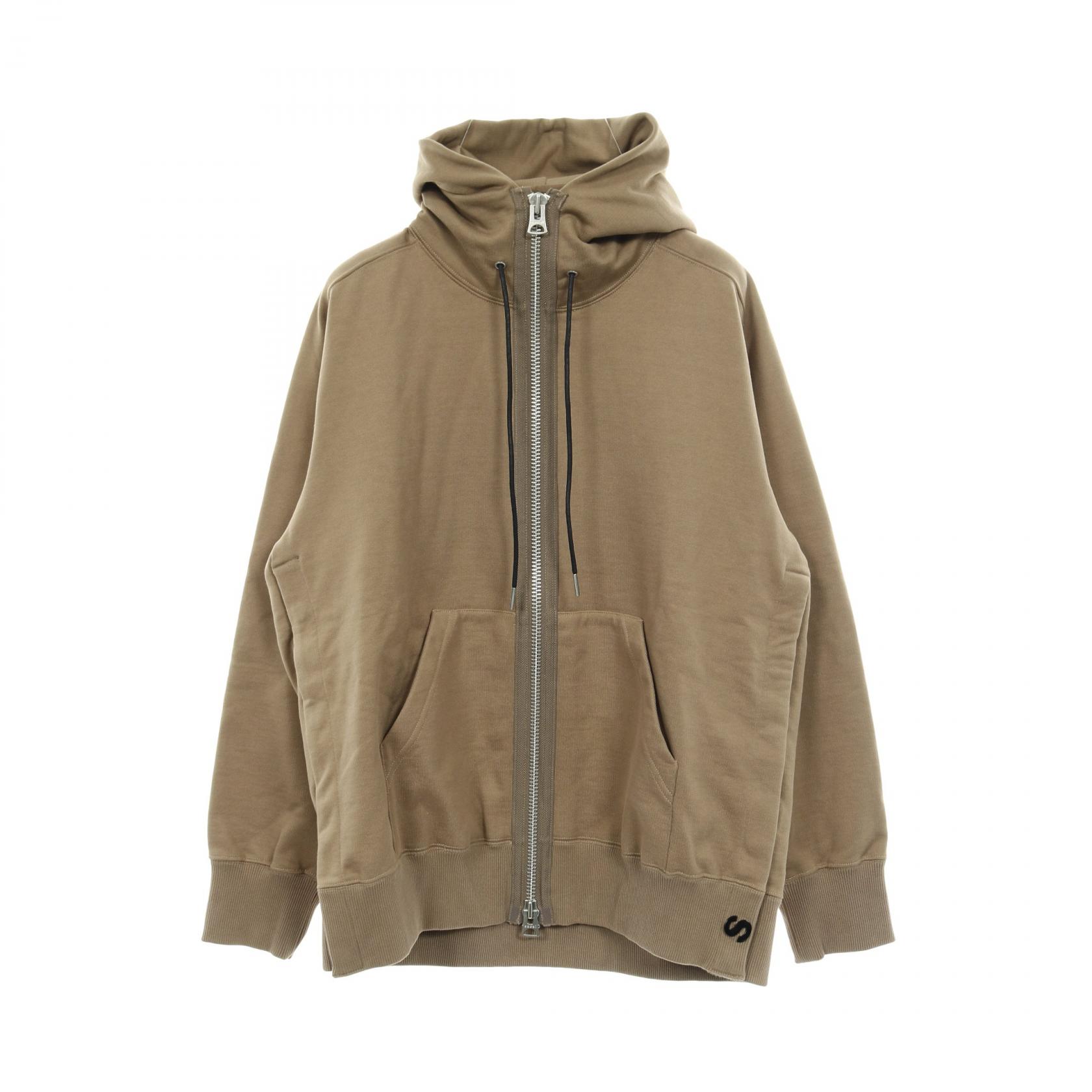 【20%OFFクーポン 7/19 20時～7/26 9:59】サカイ Sacai パーカー 衣料品 トップス コットン ブラウン系 【中古】｜RECLO（リクロ）店 35,750円