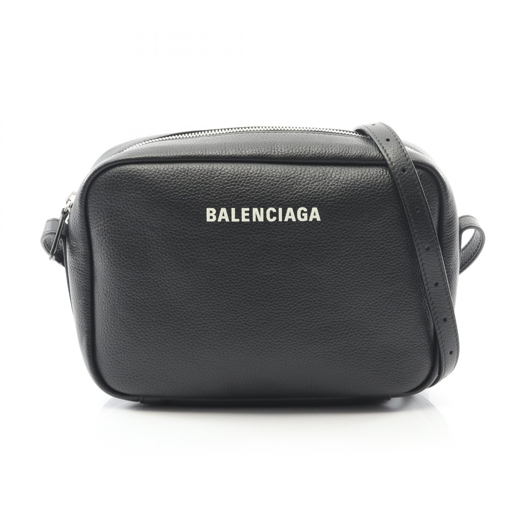楽天市場】BALENCIAGA バレンシアガ ネイビーバケット ロゴ ショルダー