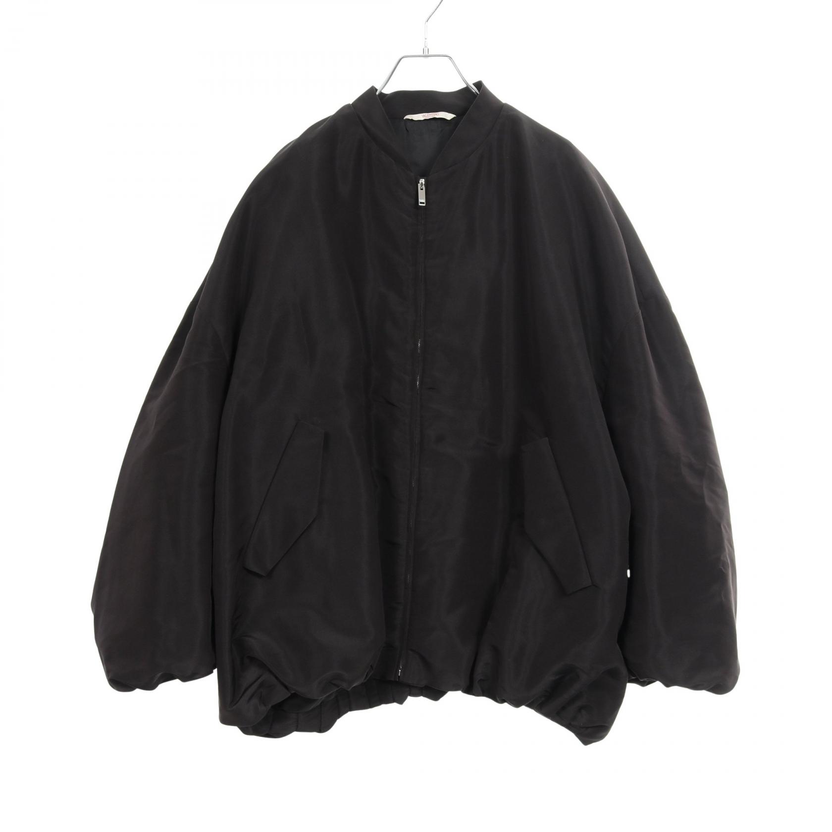 ヴァレンチノ Valentino ブルゾン 衣料品 アウター シルク ブラック系 【中古】