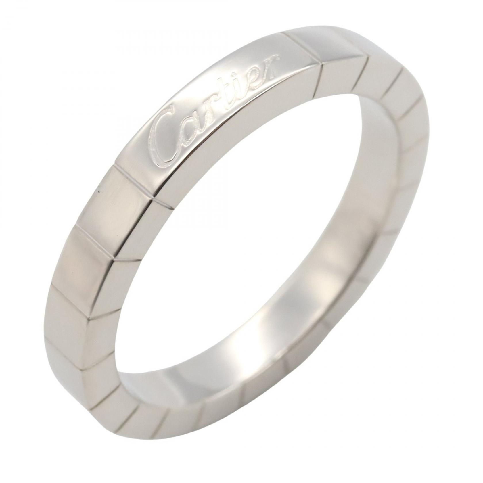 カルティエ CARTIER ラニエールリング リング・指輪 ジュエリー K18WG(ホワイトゴールド) シルバー系 B4045055 【中古】