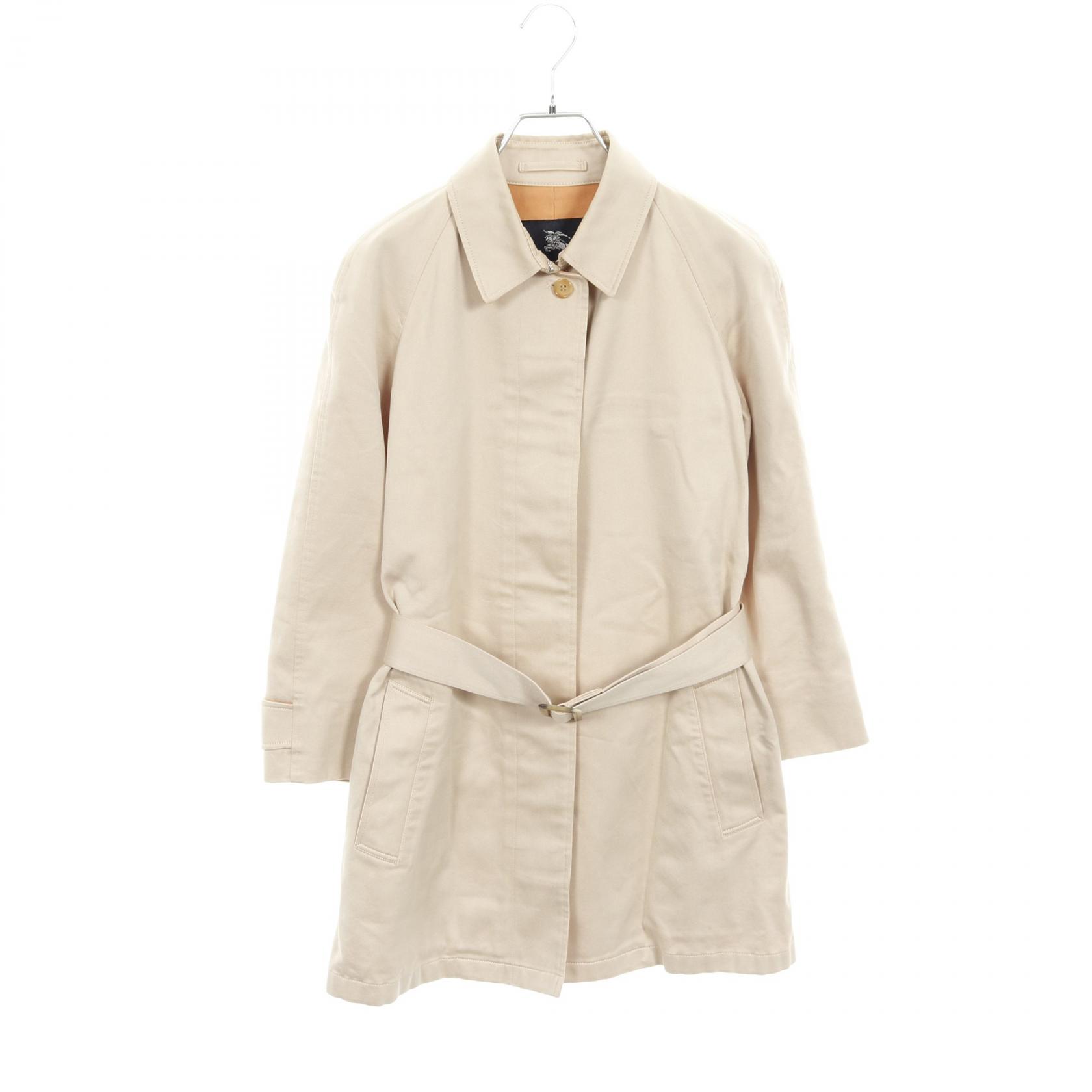 バーバリーロンドン BURBERRY LONDON トレンチコート 衣料品 アウター コットン ベージュ系 【中古】