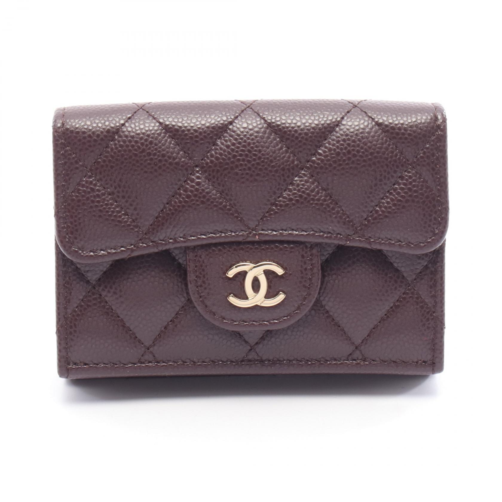 楽天市場】CHANEL シャネル クラシック スモールウォレット マトラッセ