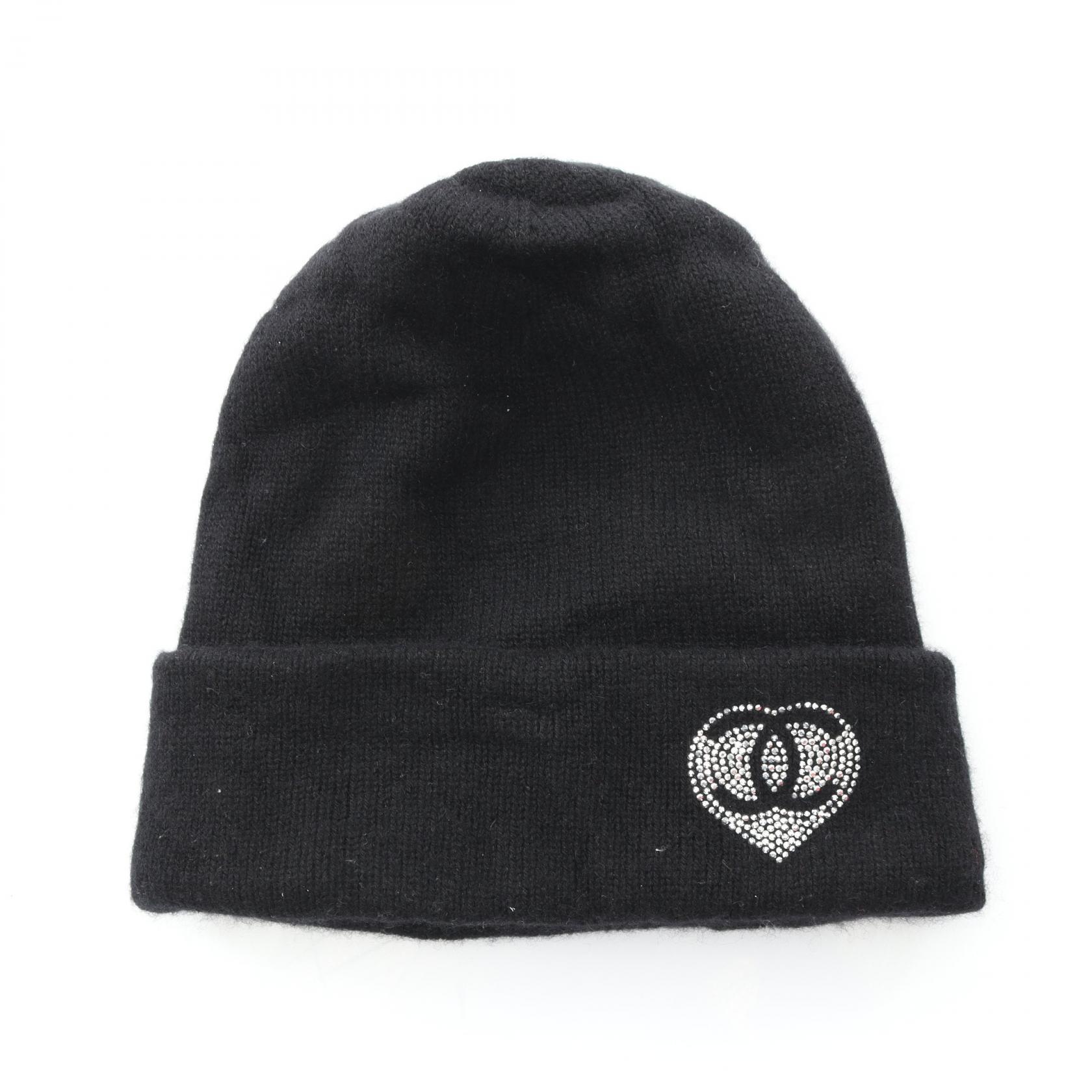 楽天市場】CHANEL シャネル ココマーク ニット帽 ニットキャップ 帽子