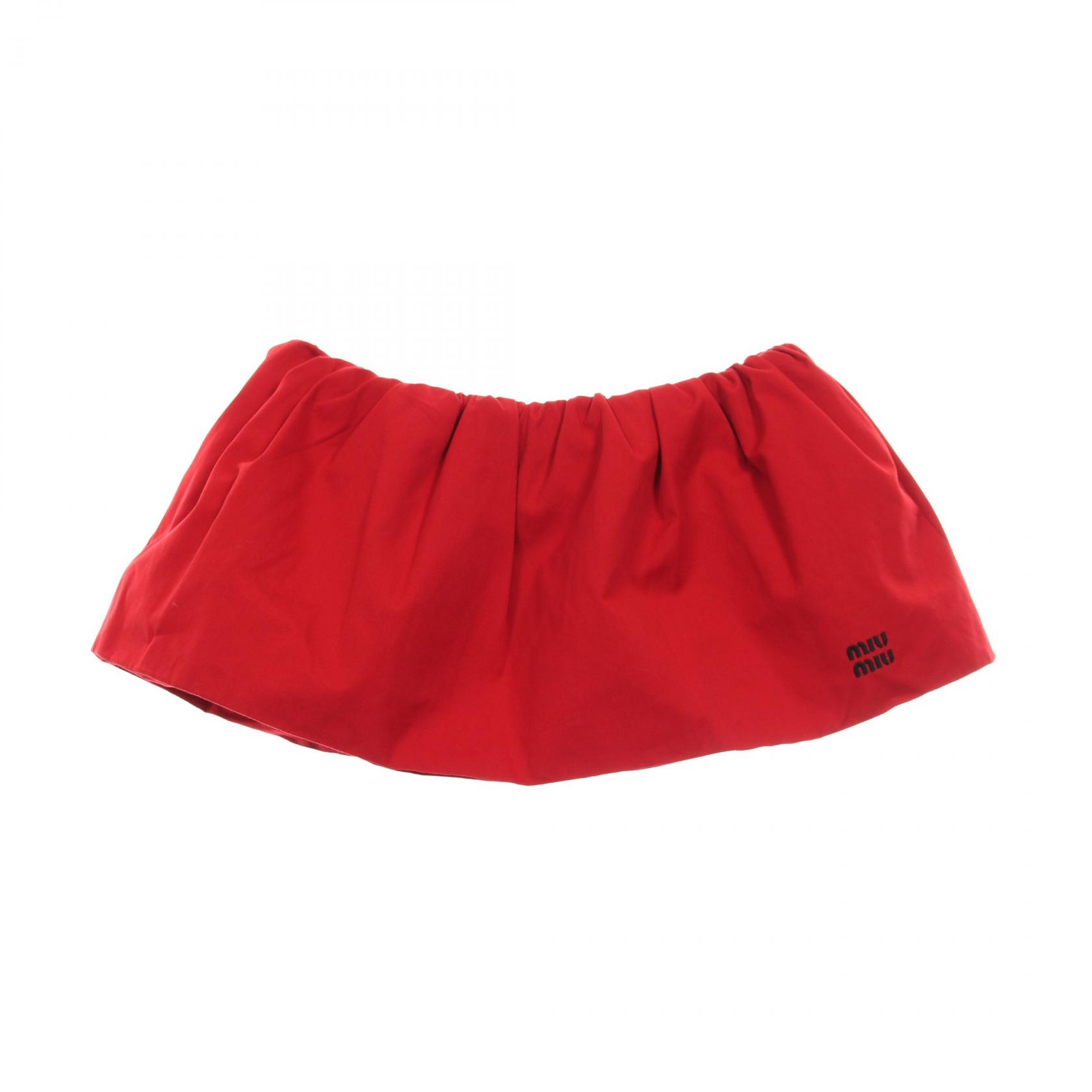 楽天市場】【ミュウミュウ】Miu Miu バルーン スカート インナーパンツ