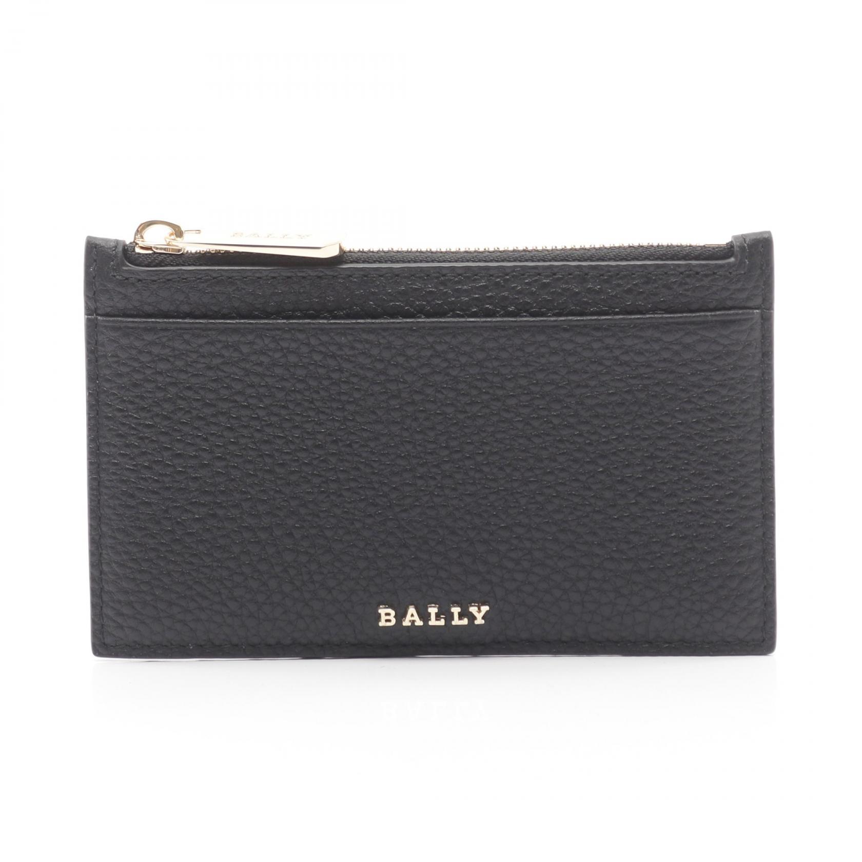 バリー BALLY ZANDHY コインケース 財布 レザー ブラック系 【中古】